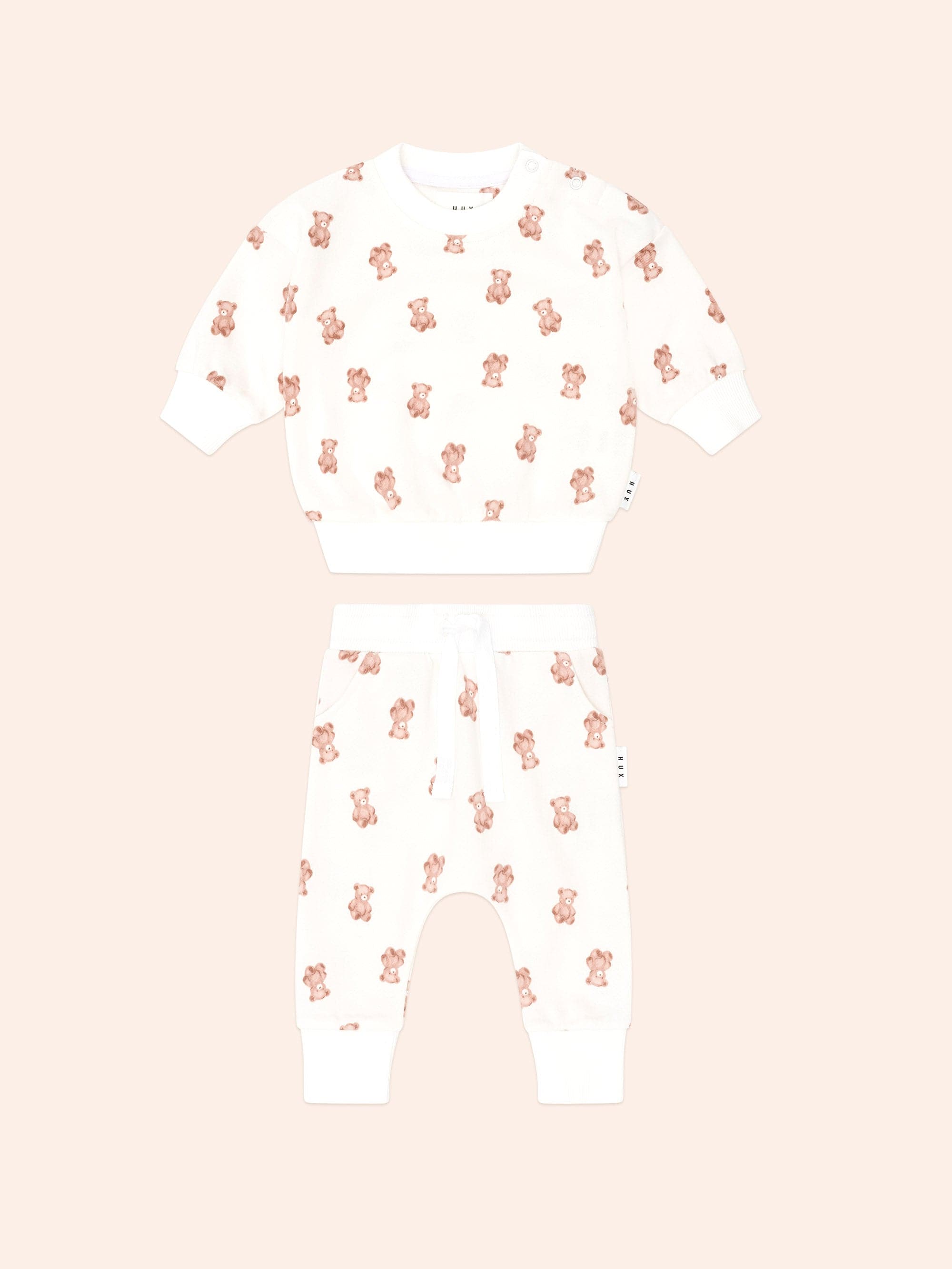 My First Hux 2Pc Newborn Sweatpant Set SET Huxbaby
