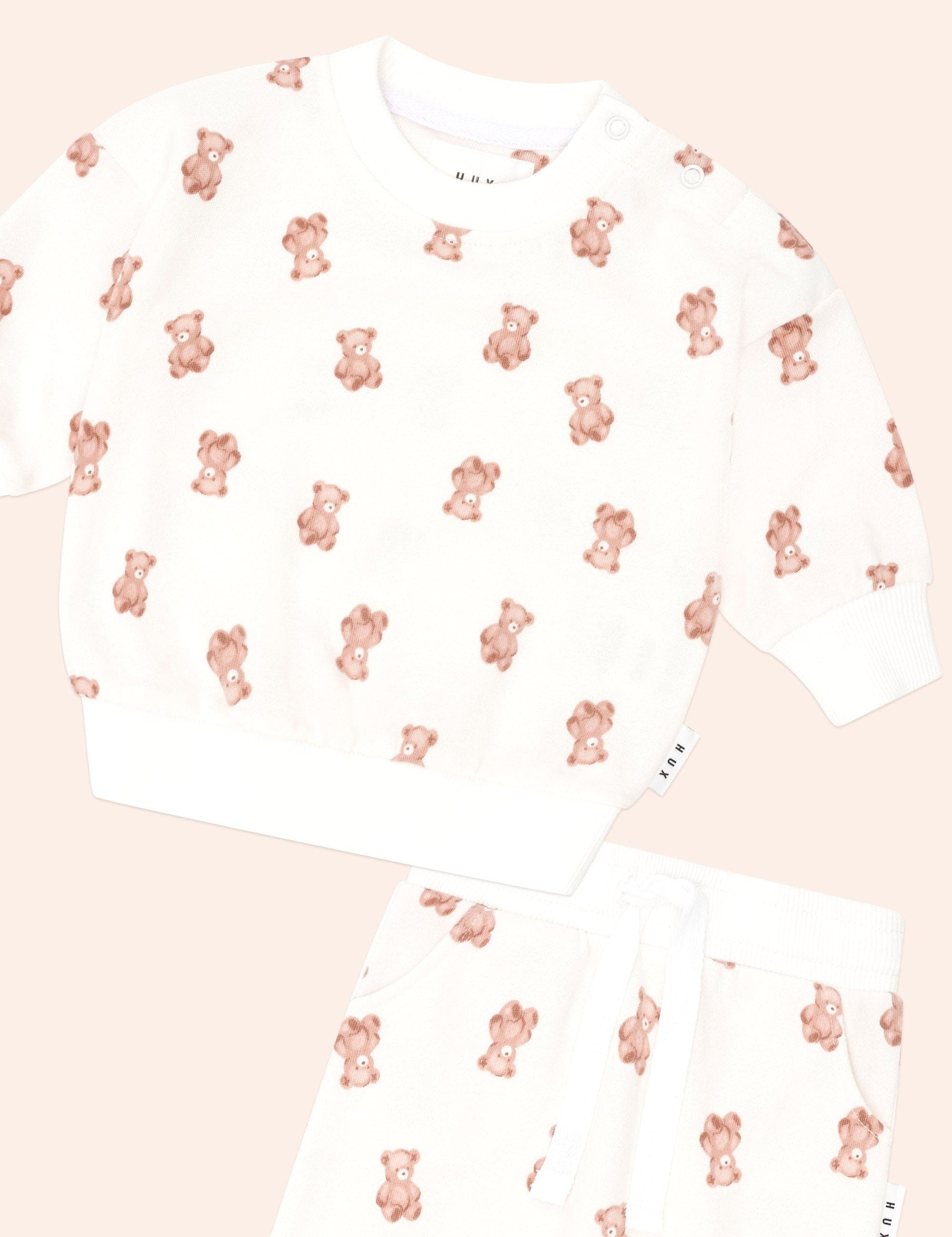 My First Hux 2Pc Newborn Sweatpant Set SET Huxbaby