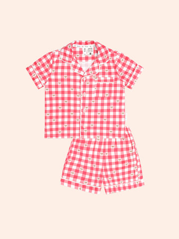 Huxbear Check Pjs SET Huxbaby Shopify