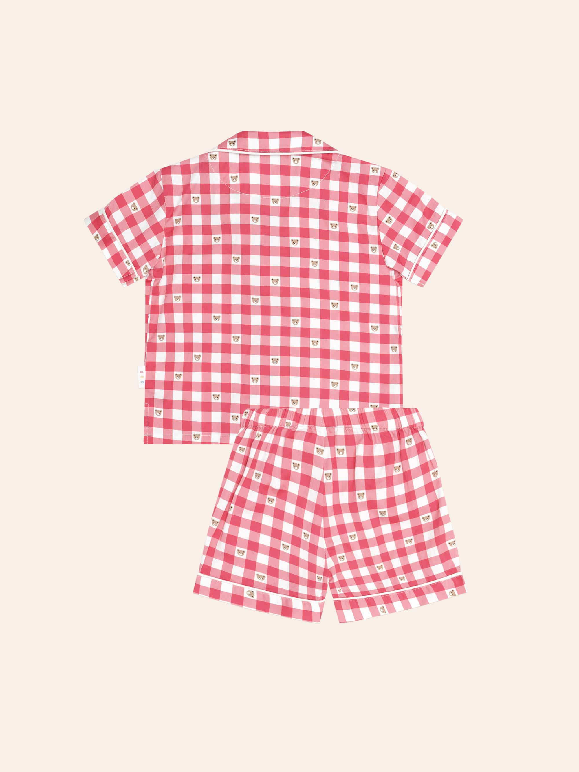 Huxbear Check Pjs SET Huxbaby Shopify
