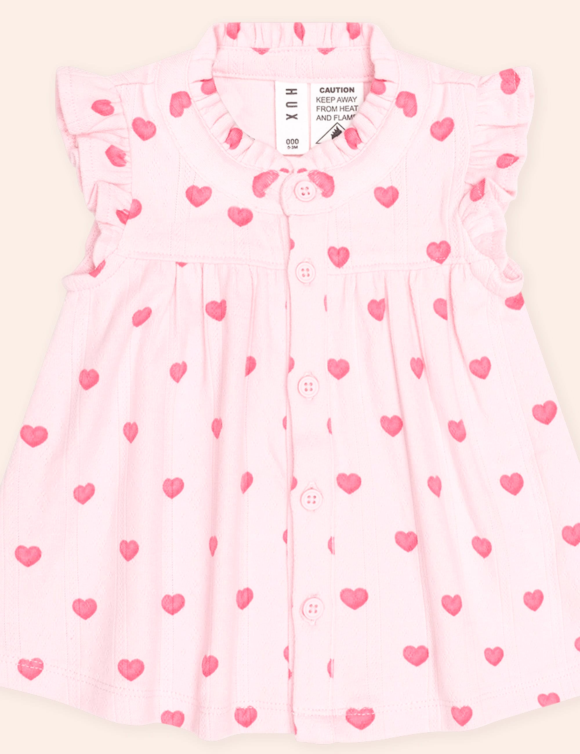 I Heart You Pointelle 2Pc Set SET Huxbaby Shopify