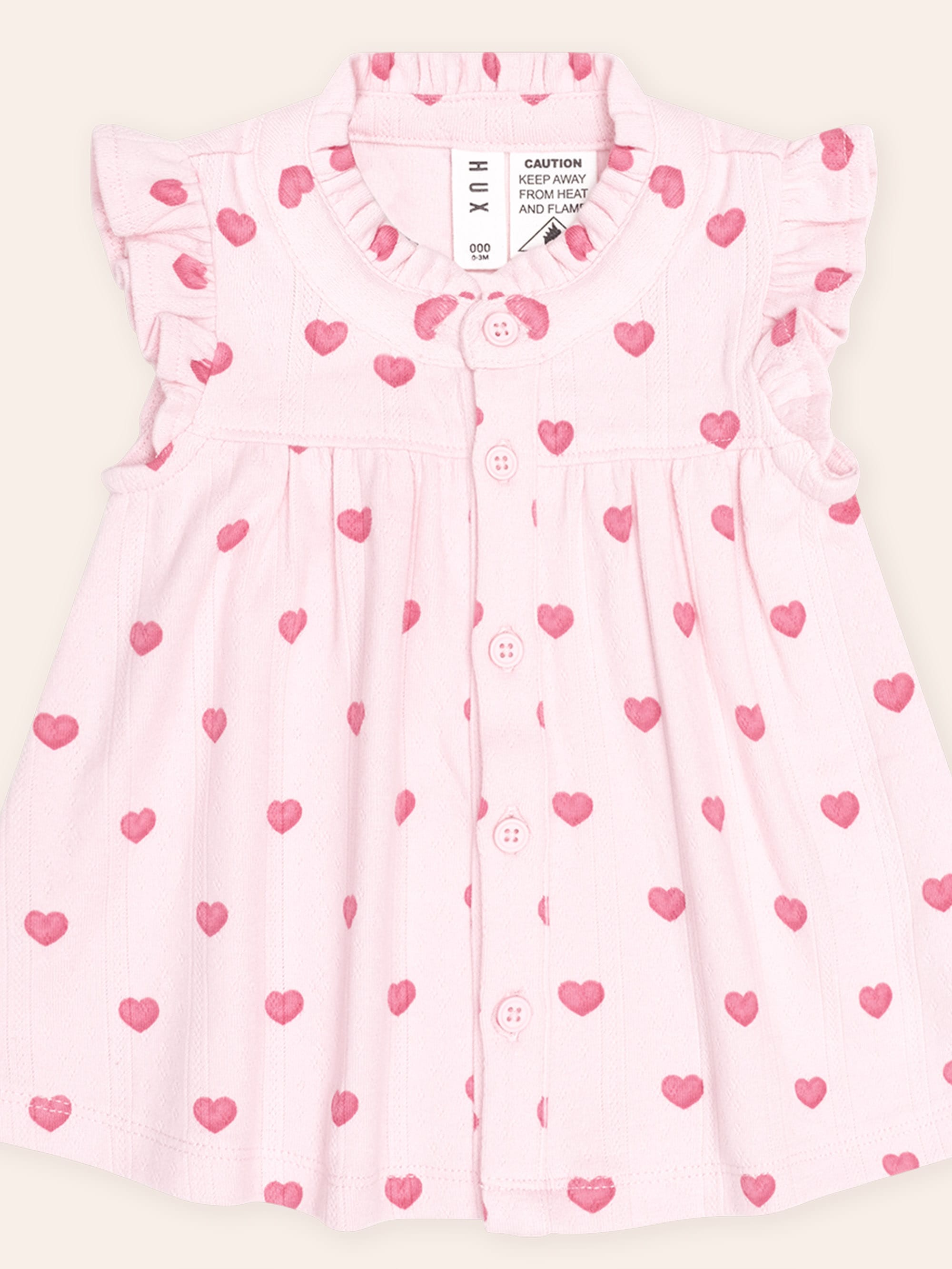 I Heart You Pointelle 2Pc Set SET Huxbaby Shopify
