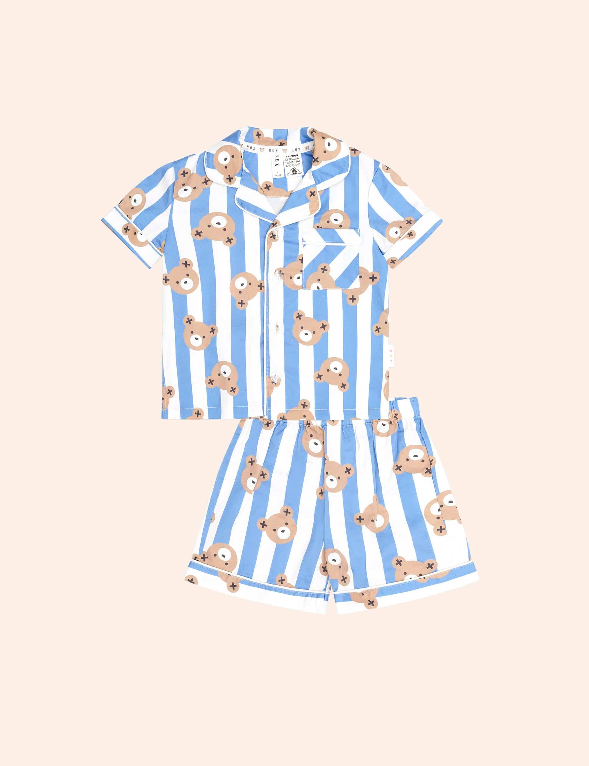 Nautical Huxbear Stripe Pjs SET Huxbaby Shopify