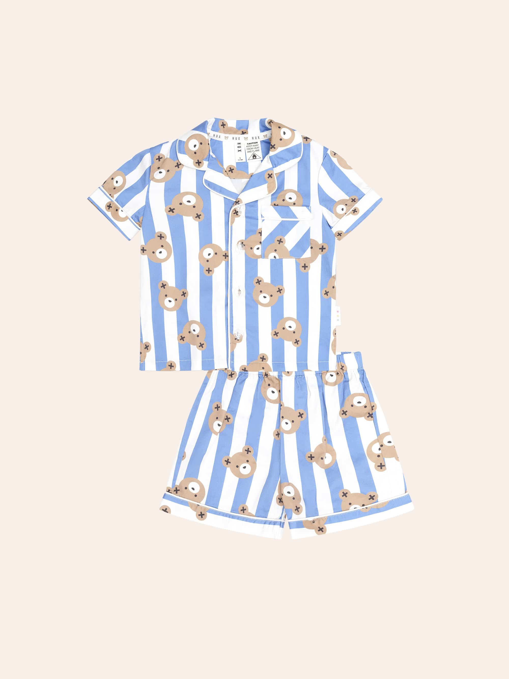 Nautical Huxbear Stripe Pjs SET Huxbaby Shopify