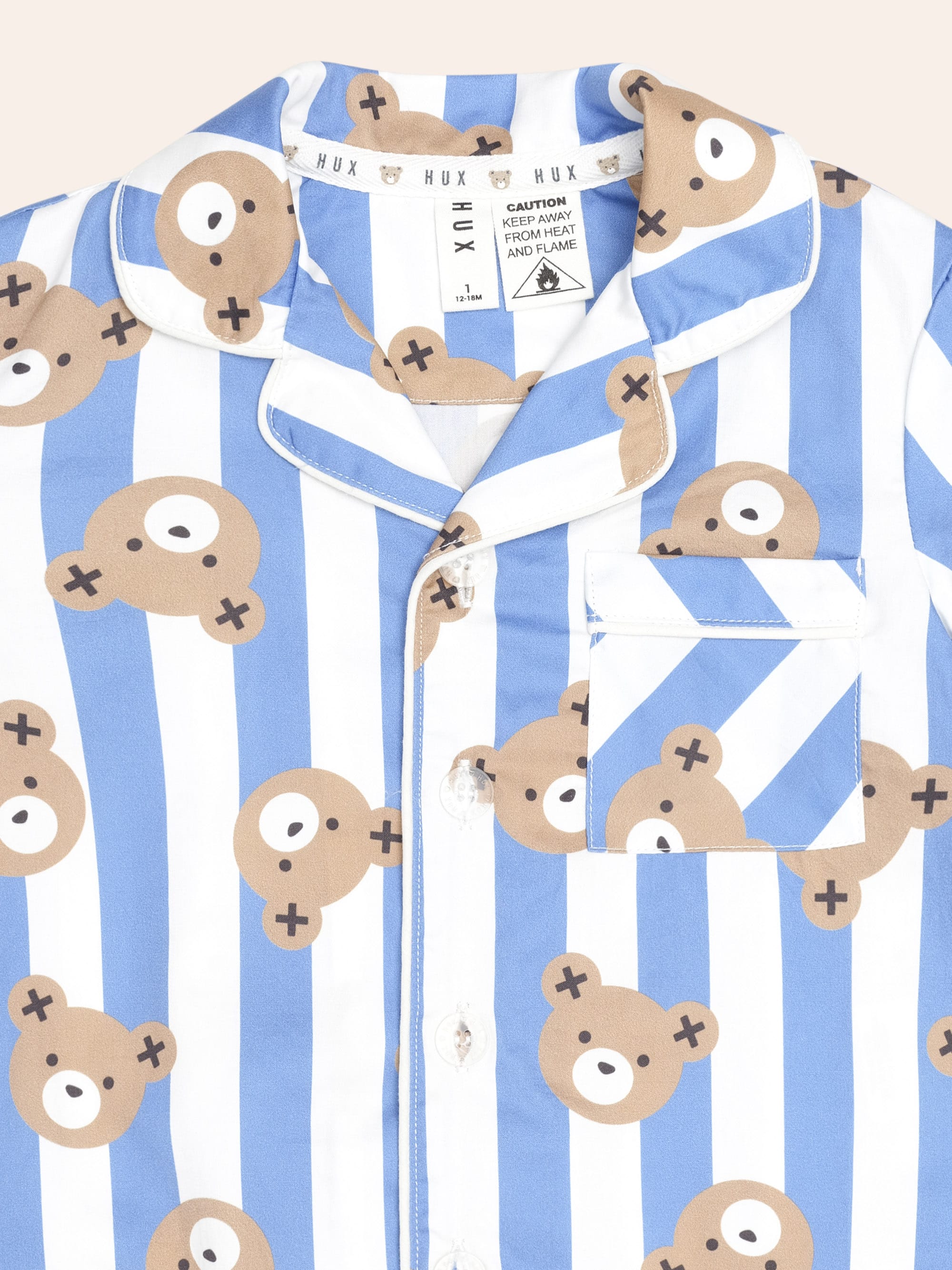 Nautical Huxbear Stripe Pjs SET Huxbaby Shopify