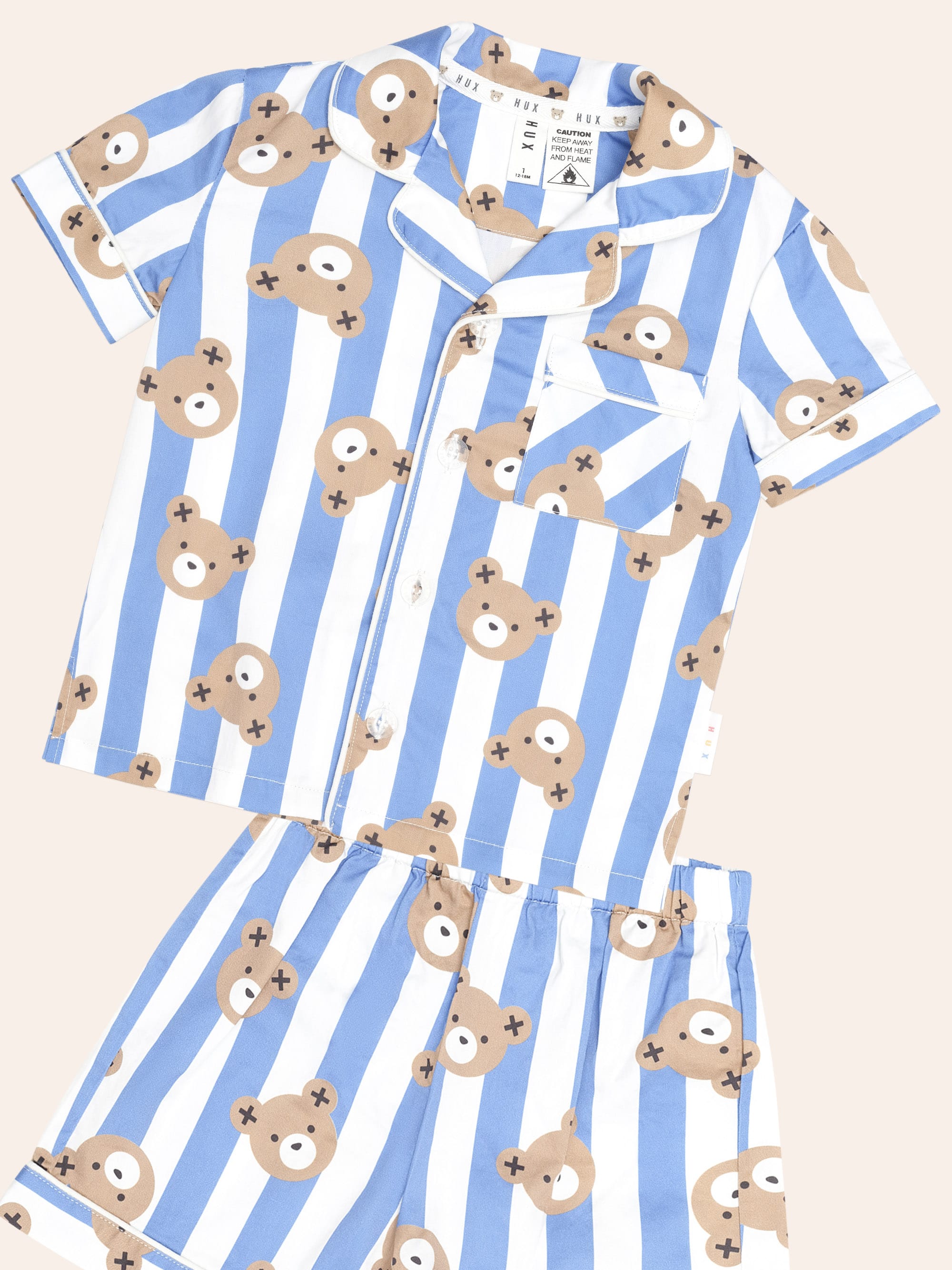 Nautical Huxbear Stripe Pjs SET Huxbaby Shopify