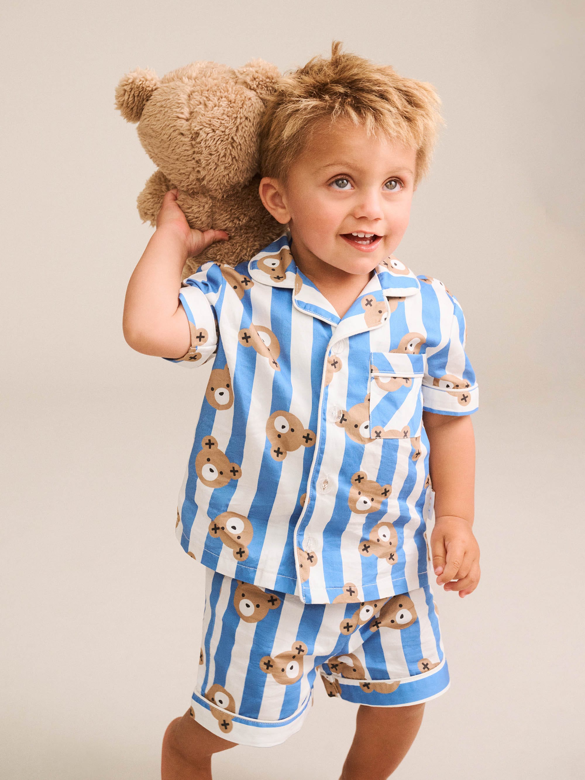 Nautical Huxbear Stripe Pjs SET Huxbaby Shopify