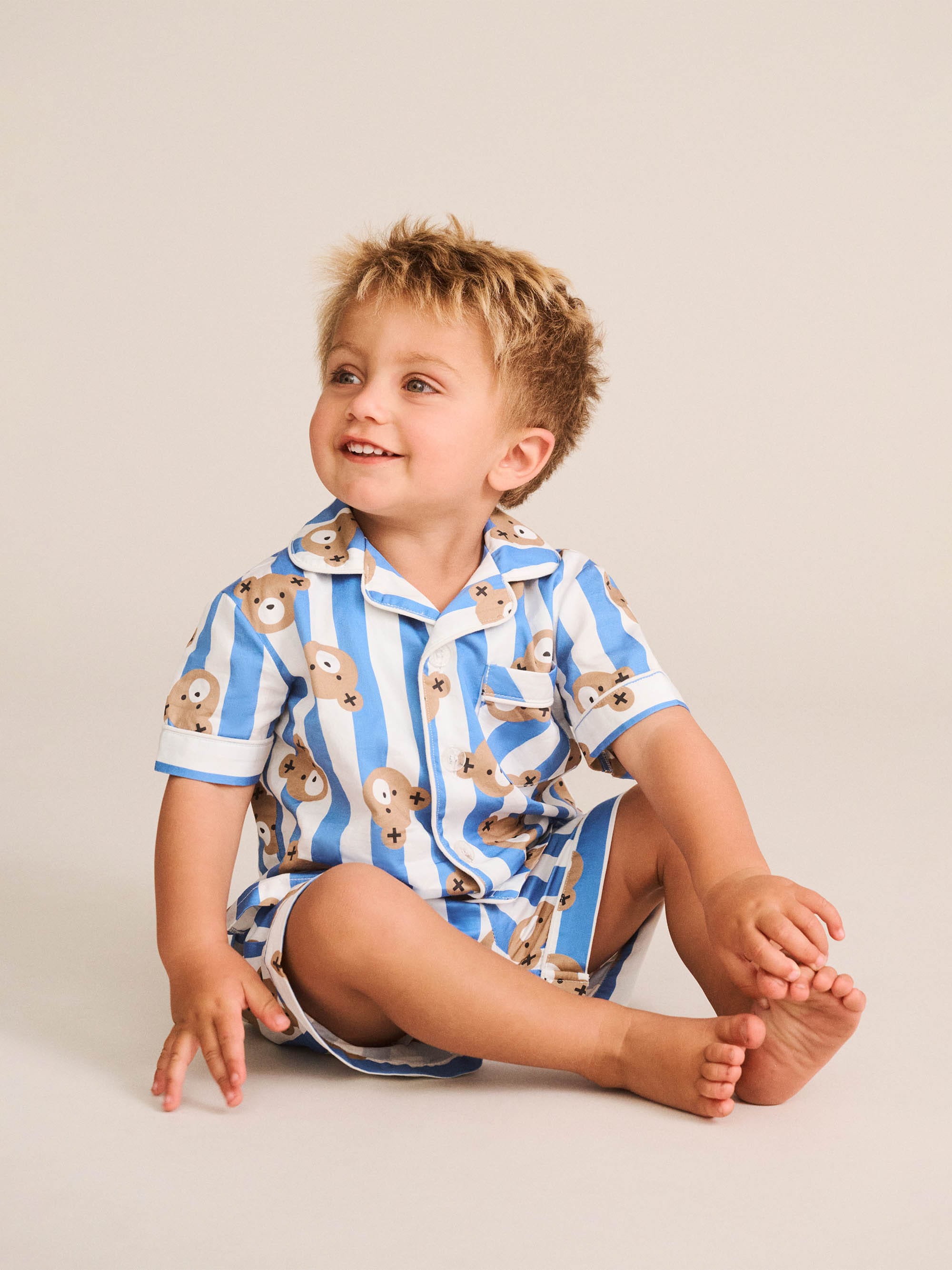 Nautical Huxbear Stripe Pjs SET Huxbaby Shopify