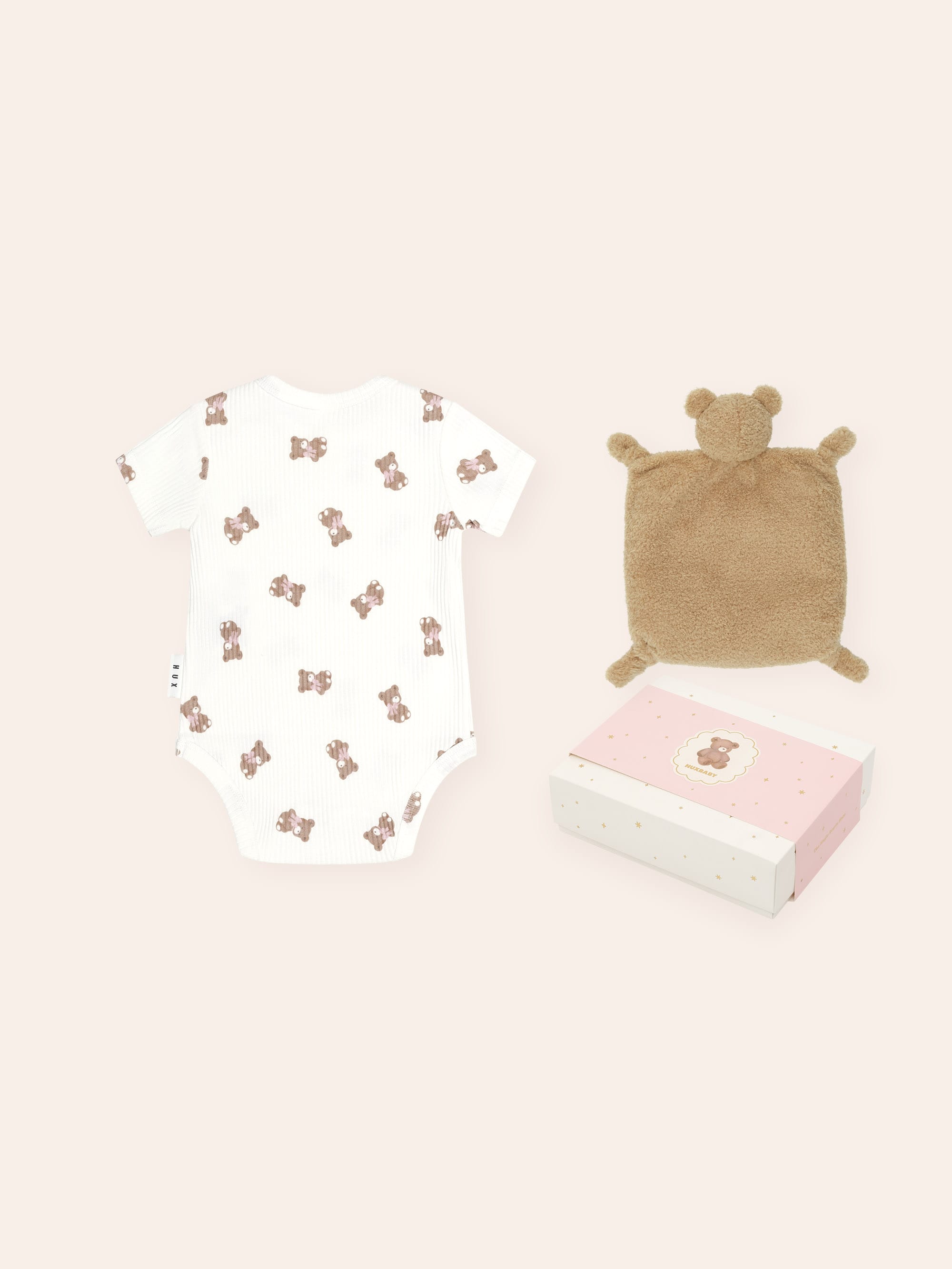 Tumbling Bow Huxette 2Pc Box Set ONESIE Huxbaby Shopify