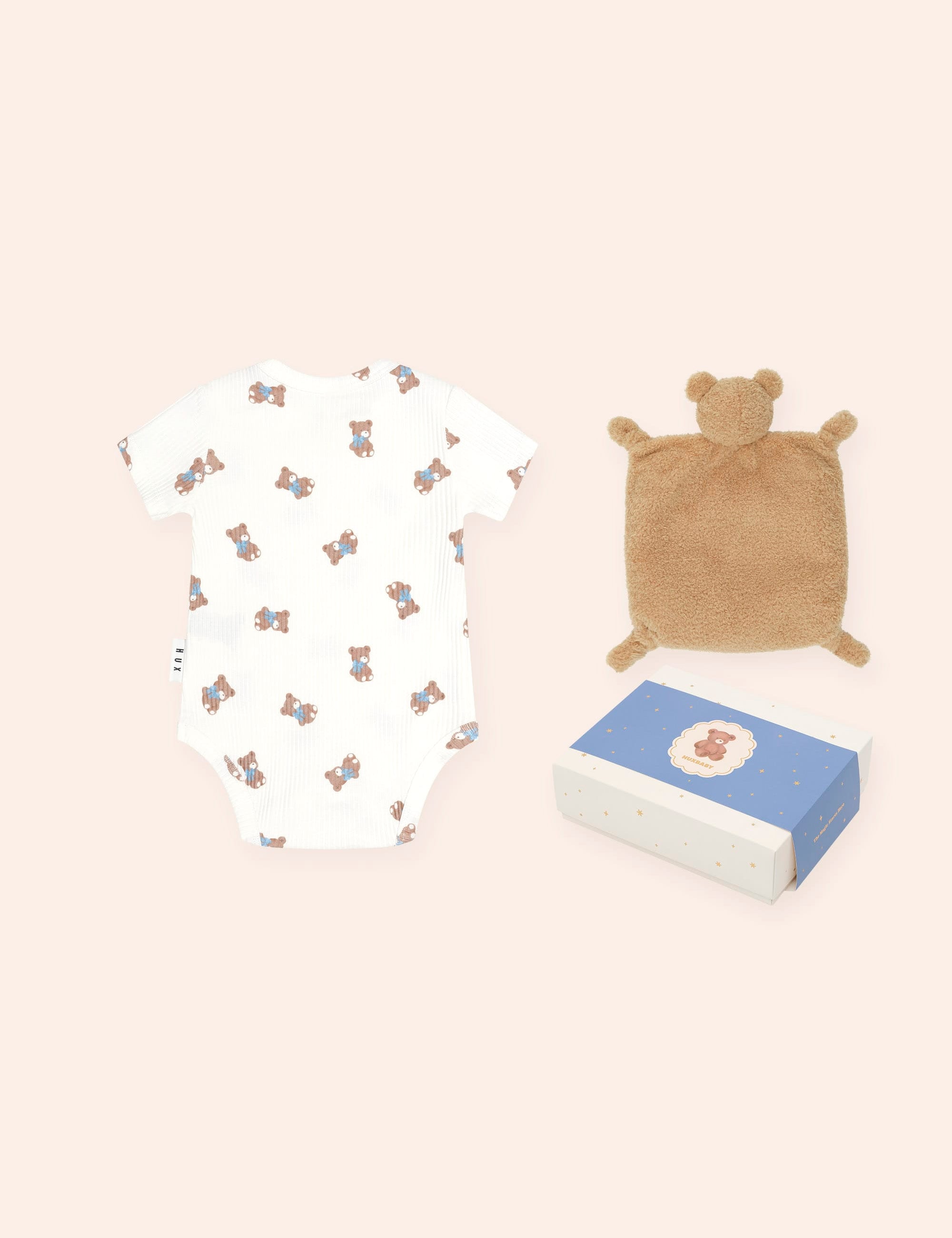 Tumbling Bow Hux 2Pc Box Set ONESIE Huxbaby Shopify