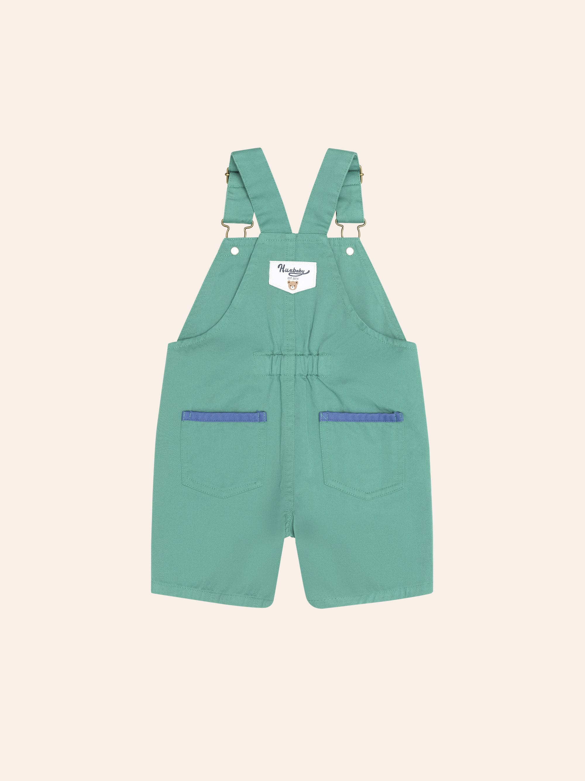 Vintage Green Hux Shortall OVERALL Huxbaby Shopify