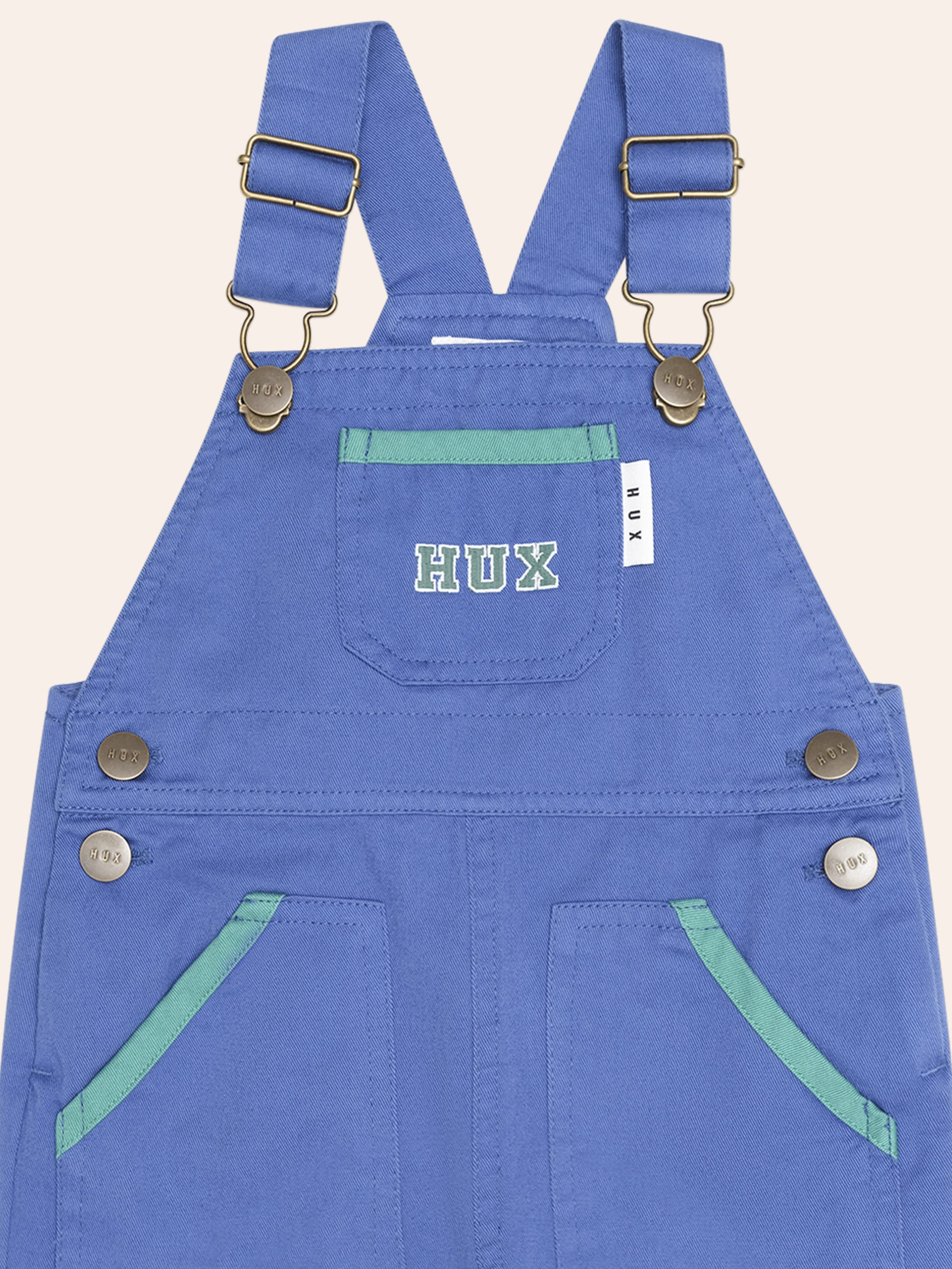 Cobalt Hux Shortall OVERALL Huxbaby Shopify