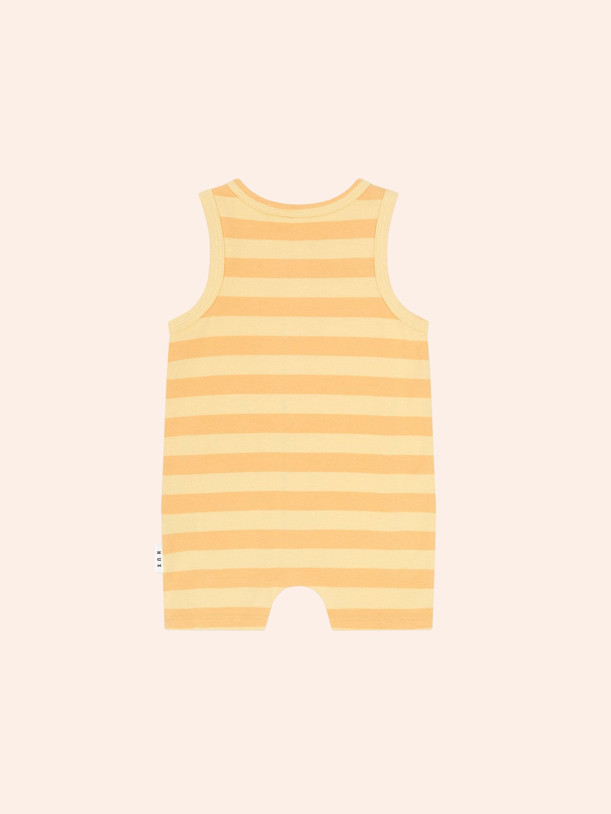 Limone Hux Sleeveless Romper ROMPER Huxbaby
