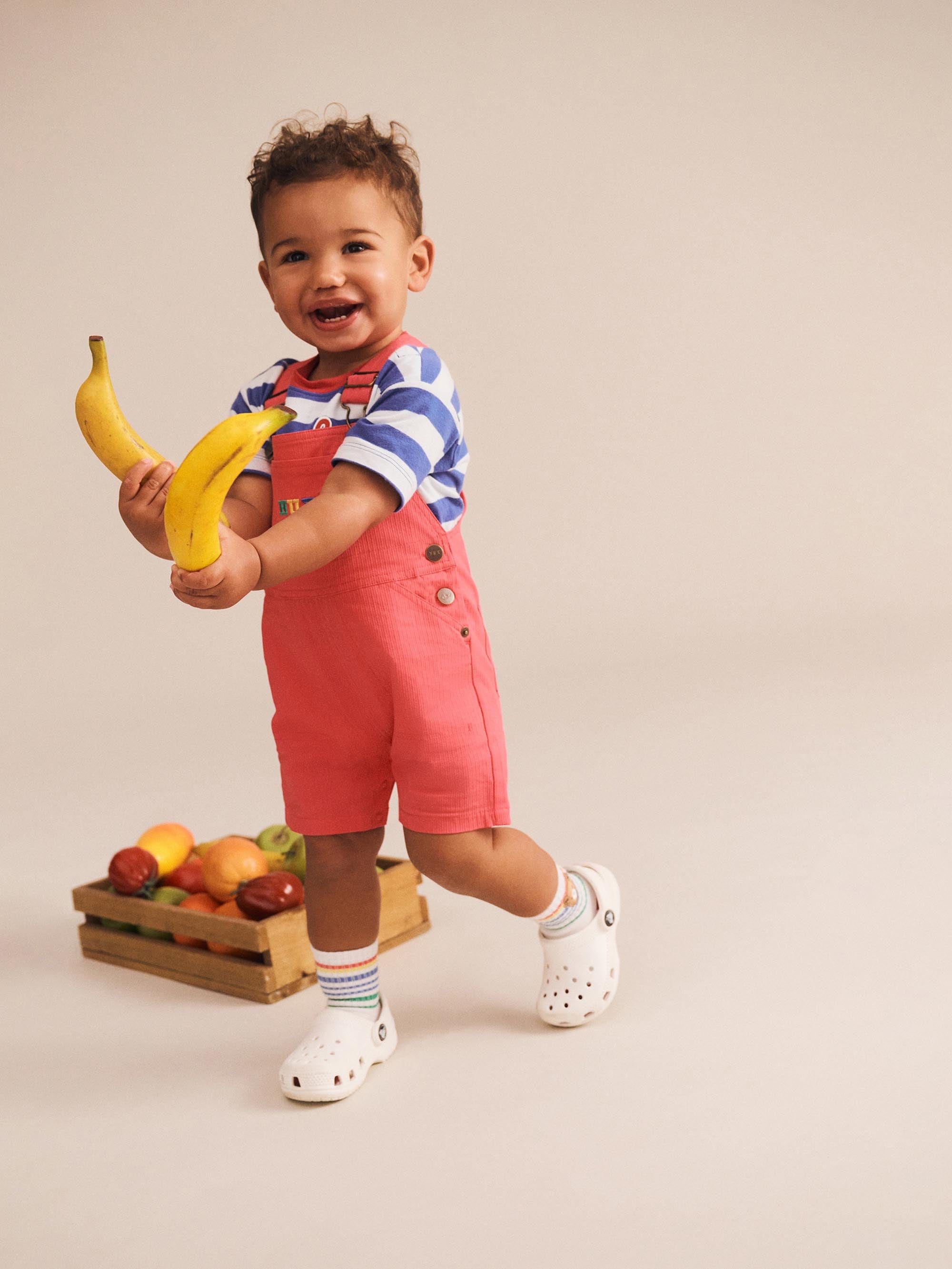 Rope Weave Shortall OVERALL Huxbaby