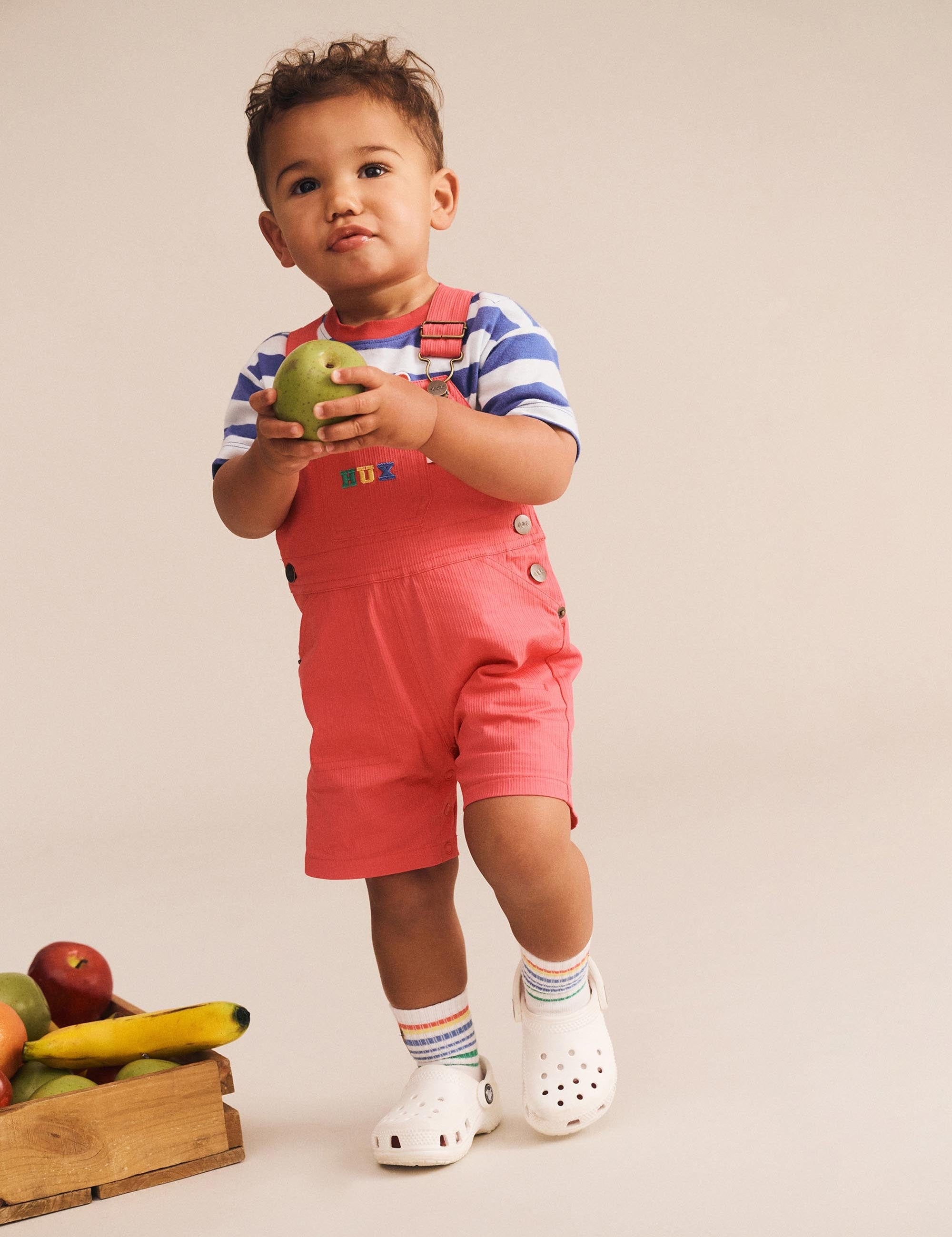 Rope Weave Shortall OVERALL Huxbaby