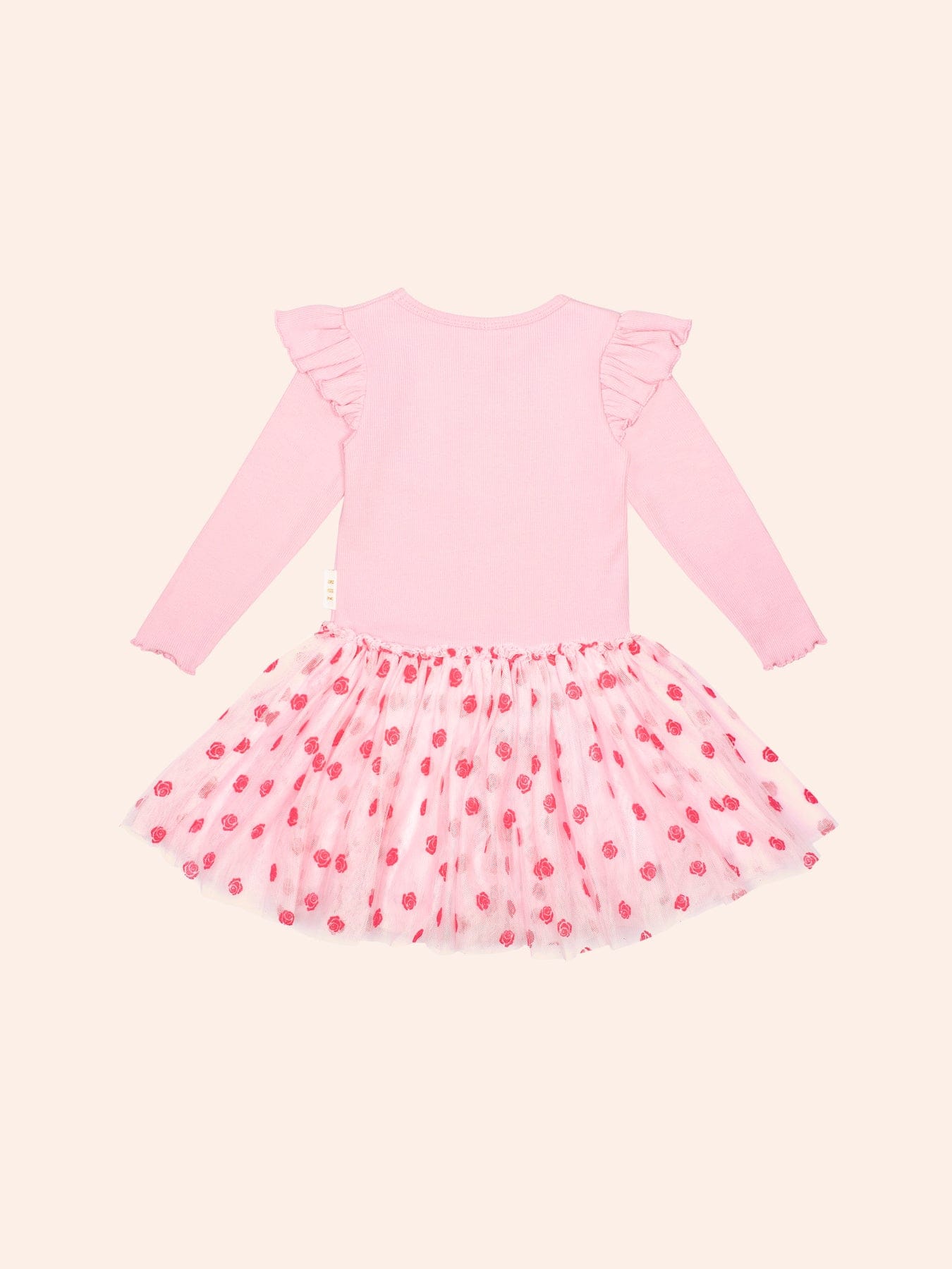 Rose Embroidery Tulle Dress DRESS Huxbaby Shopify