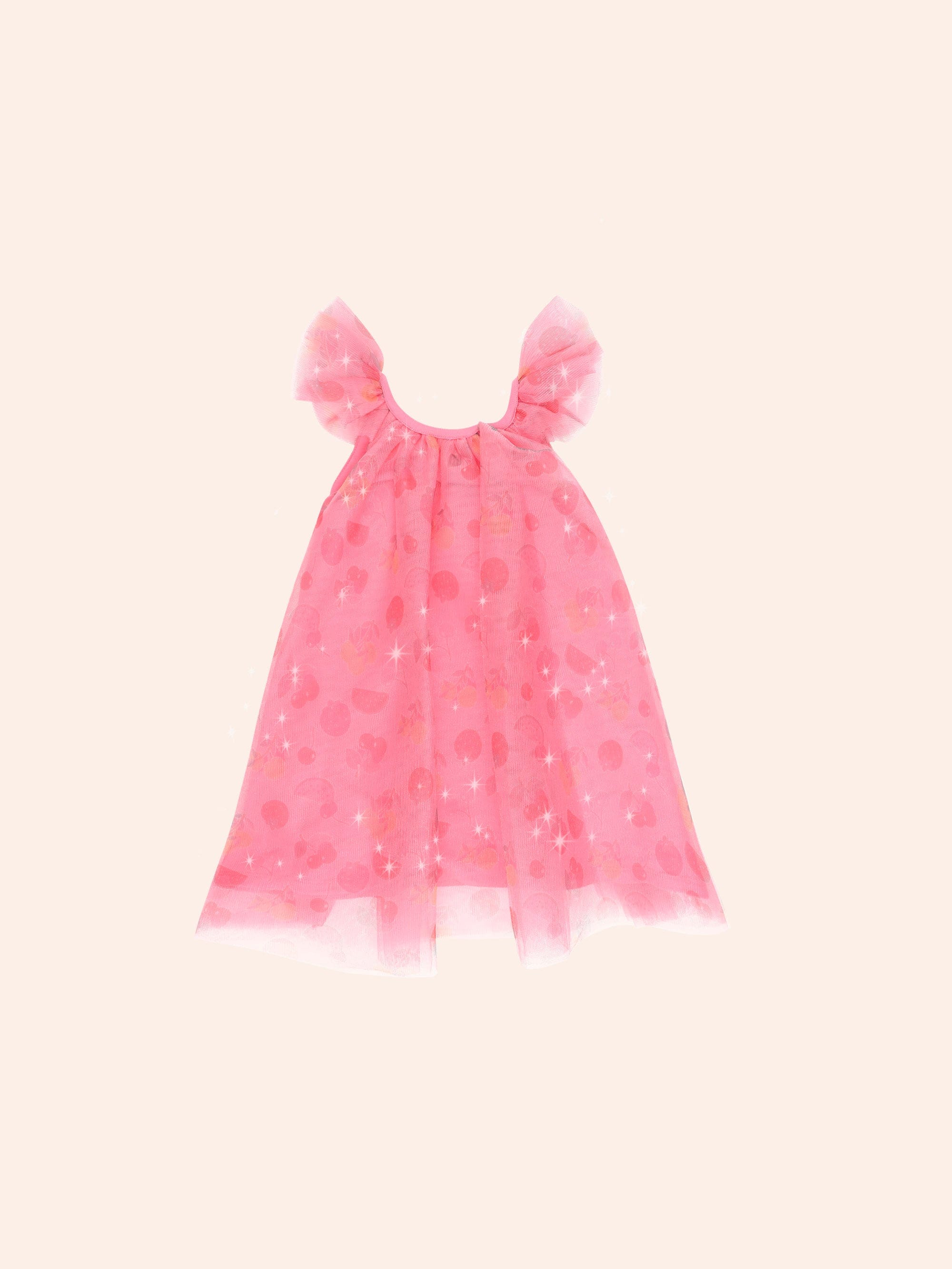 Tutti Frutti Tulle Dress DRESS Huxbaby