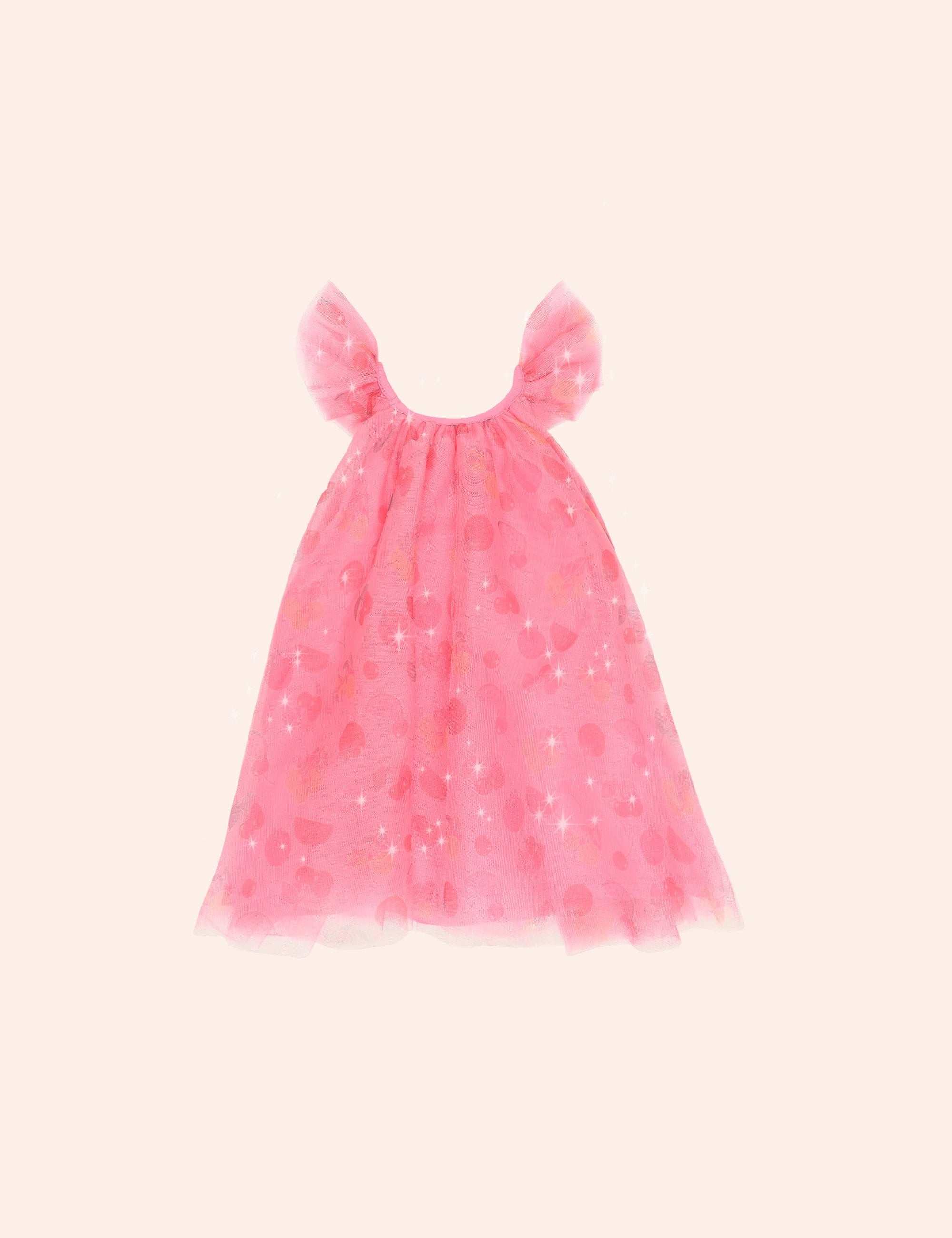 Tutti Frutti Tulle Dress DRESS Huxbaby
