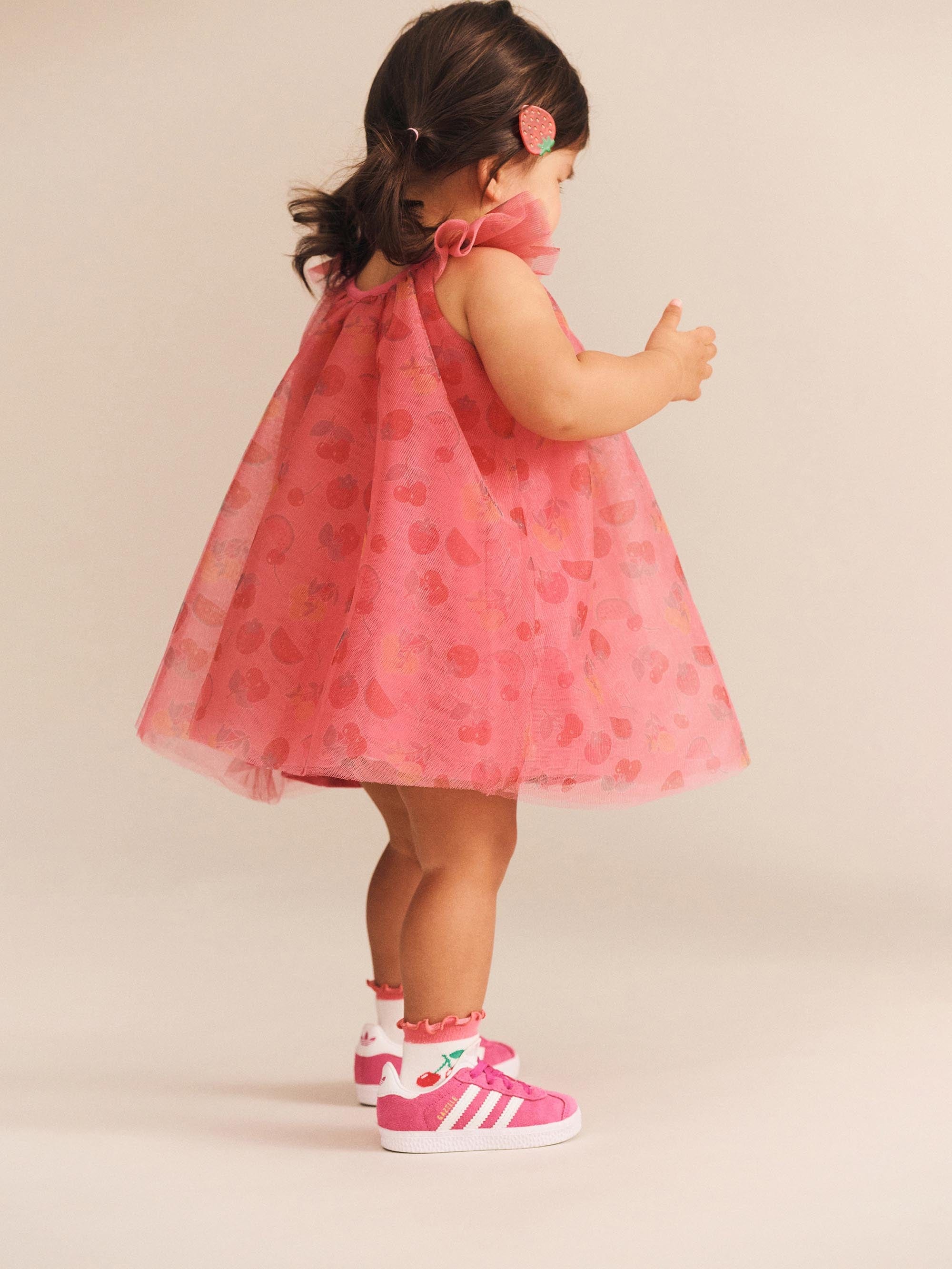 Tutti Frutti Tulle Dress DRESS Huxbaby
