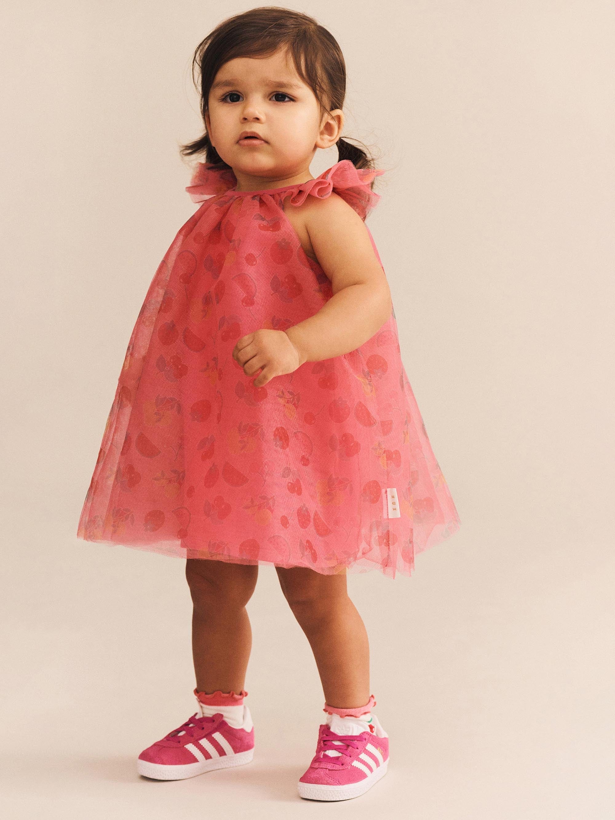 Tutti Frutti Tulle Dress DRESS Huxbaby