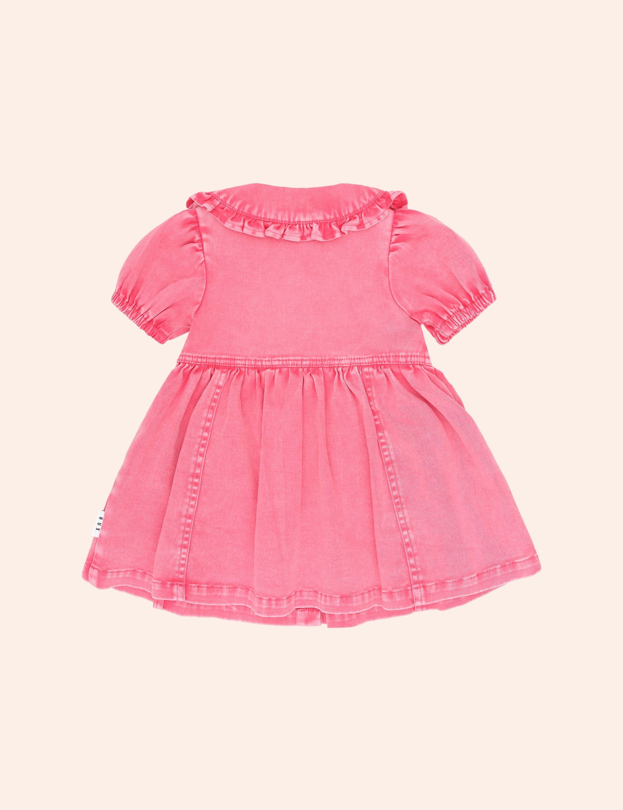 Cherry Garment Dyed Dress DRESS Huxbaby