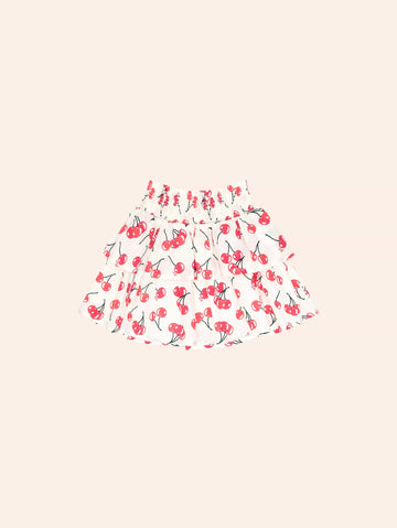 Cherry Tiered Skirt SKIRT Huxbaby