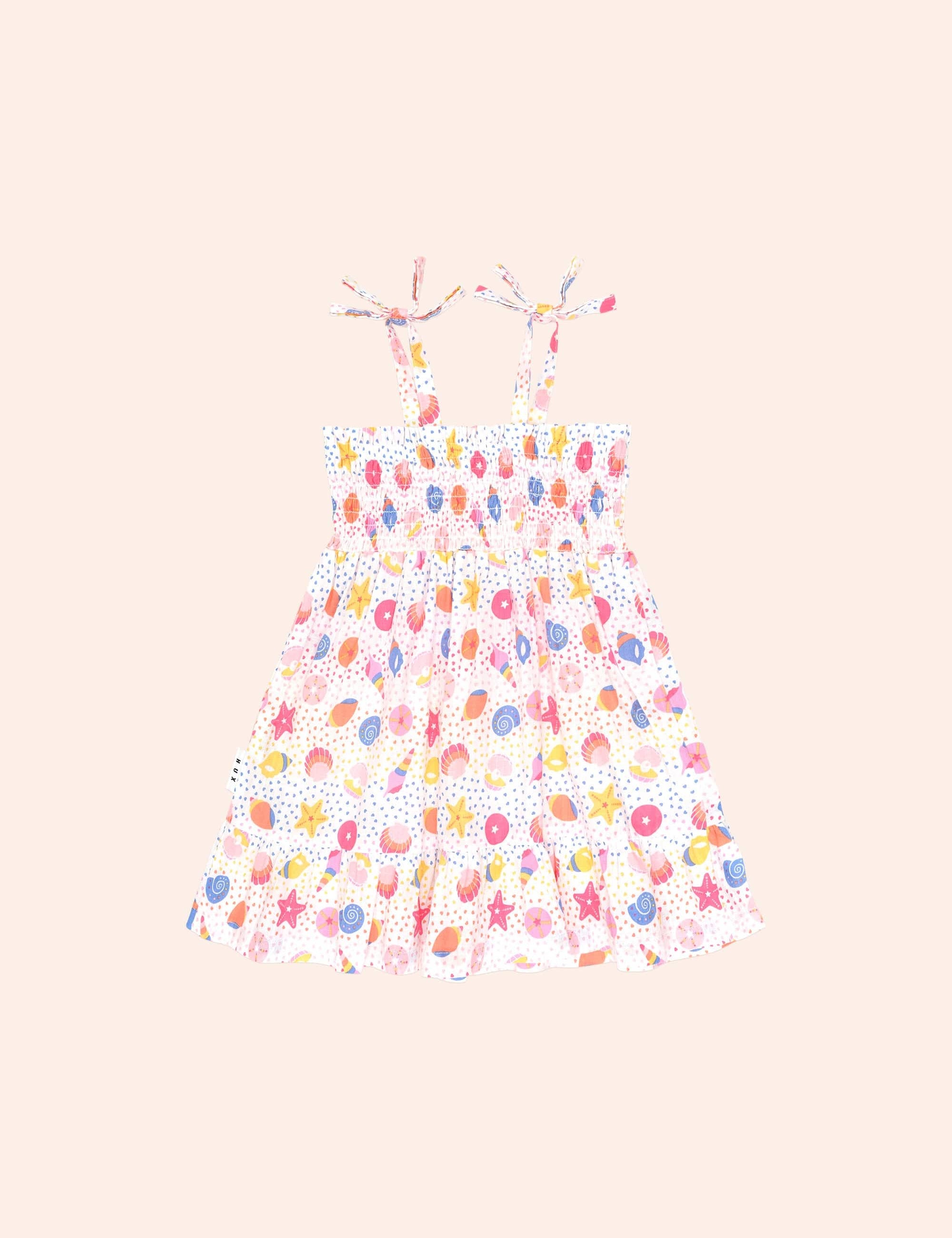 Shell Print Dress DRESS Huxbaby