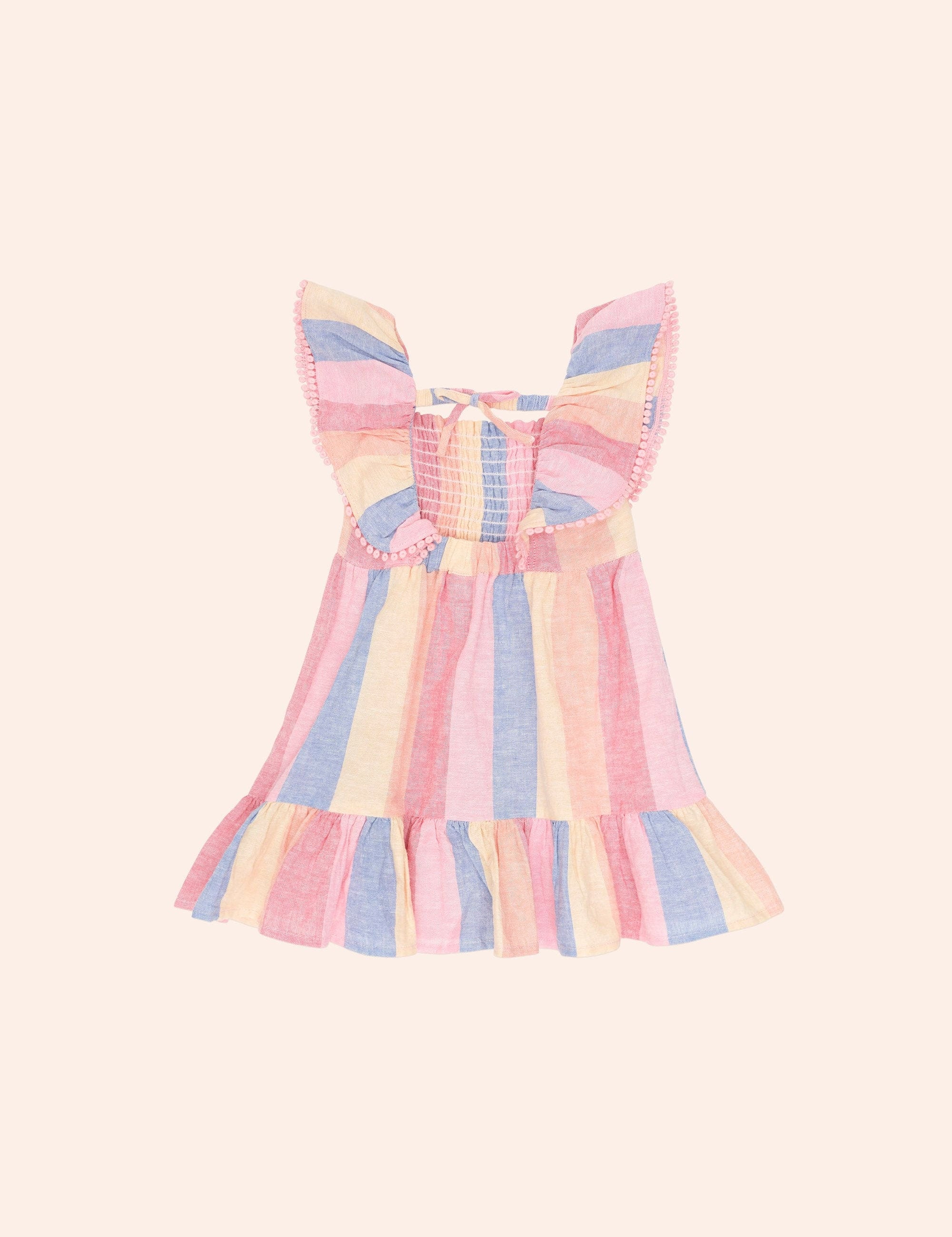 Paradiso Stripe Dress DRESS Huxbaby
