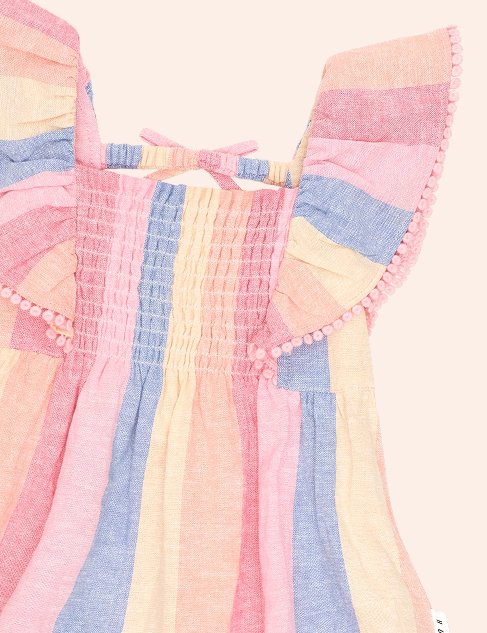 Paradiso Stripe Dress DRESS Huxbaby