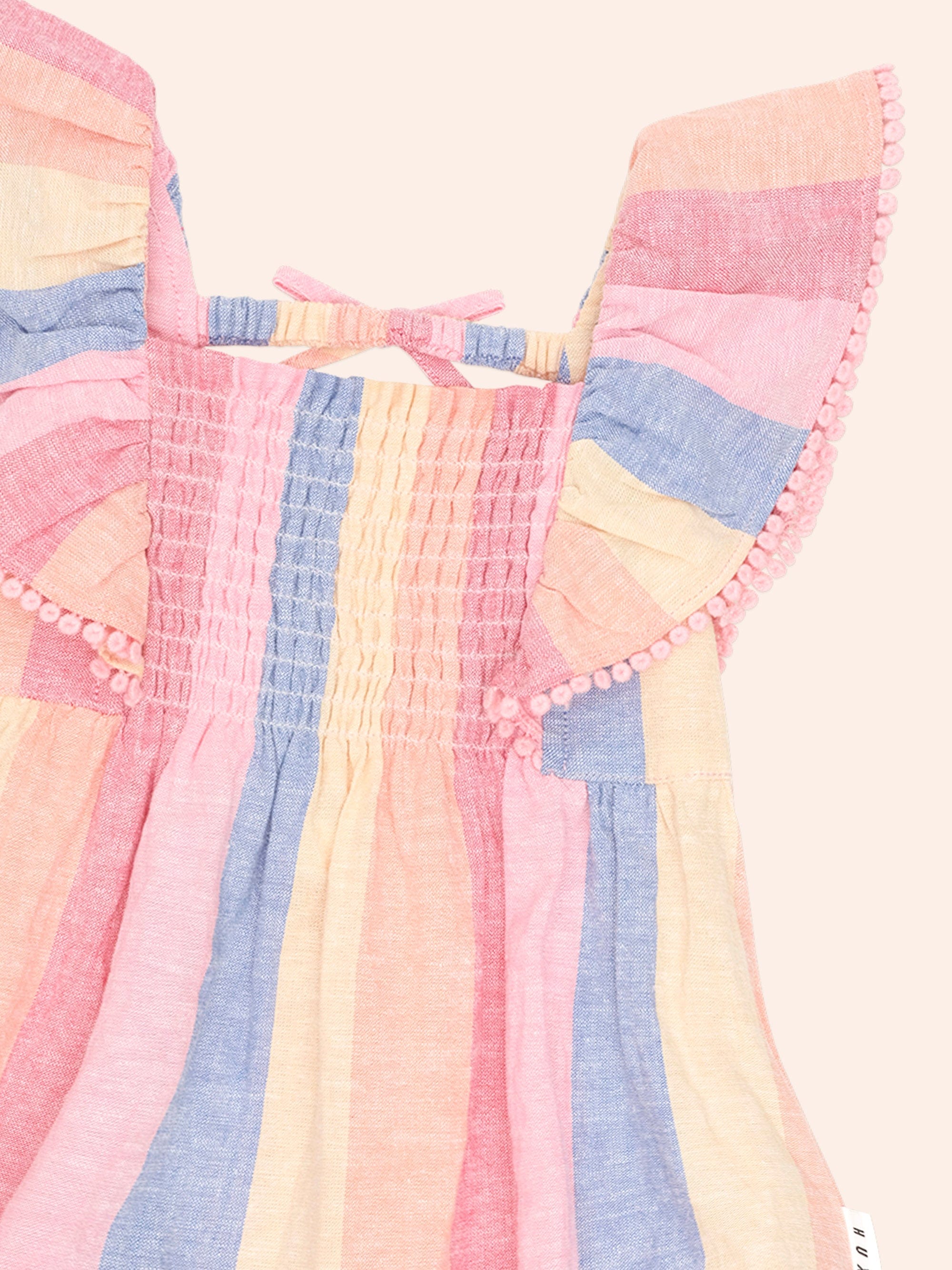 Paradiso Stripe Dress DRESS Huxbaby