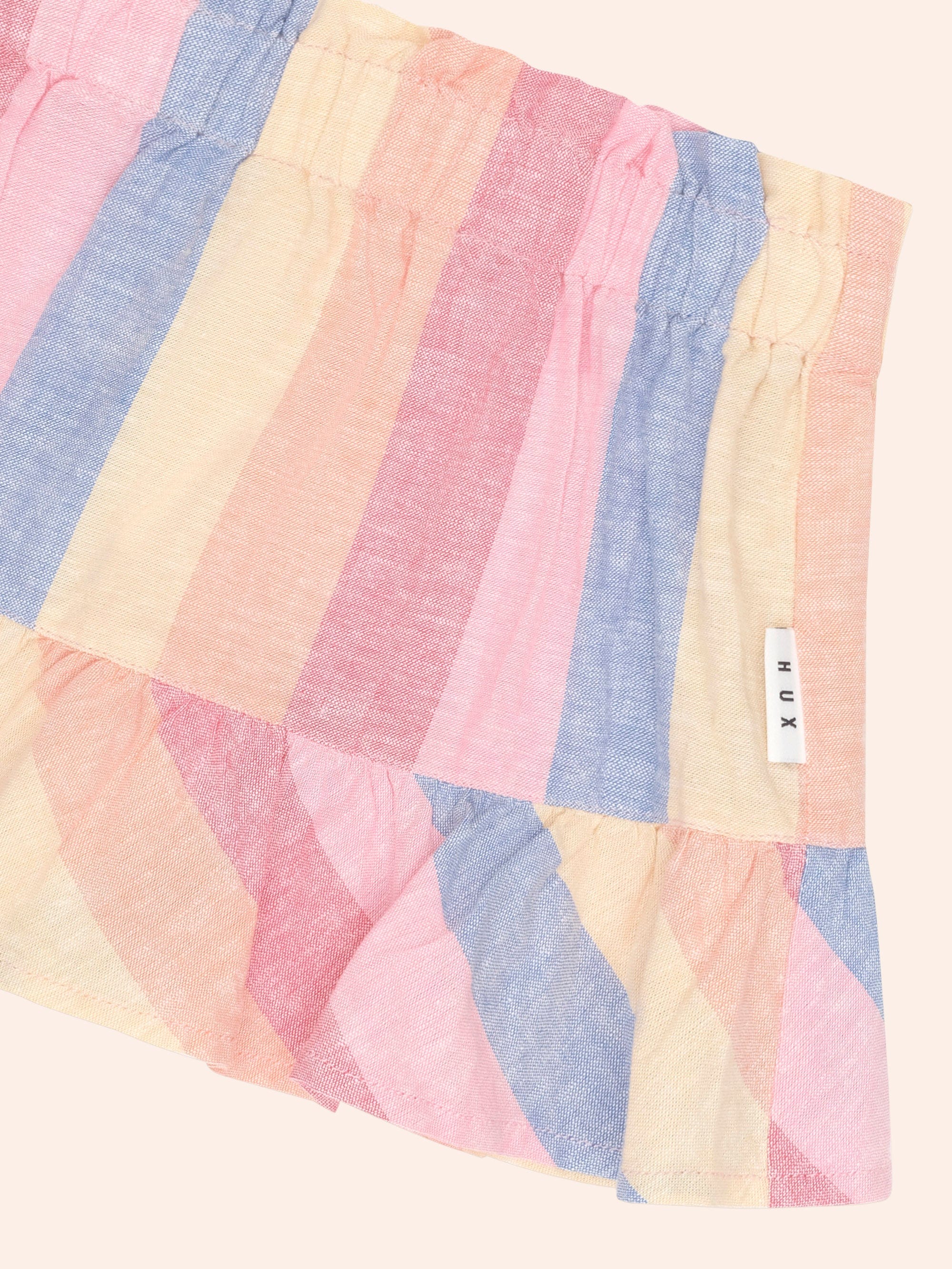 Paradiso Stripe Skirt SKIRT Huxbaby