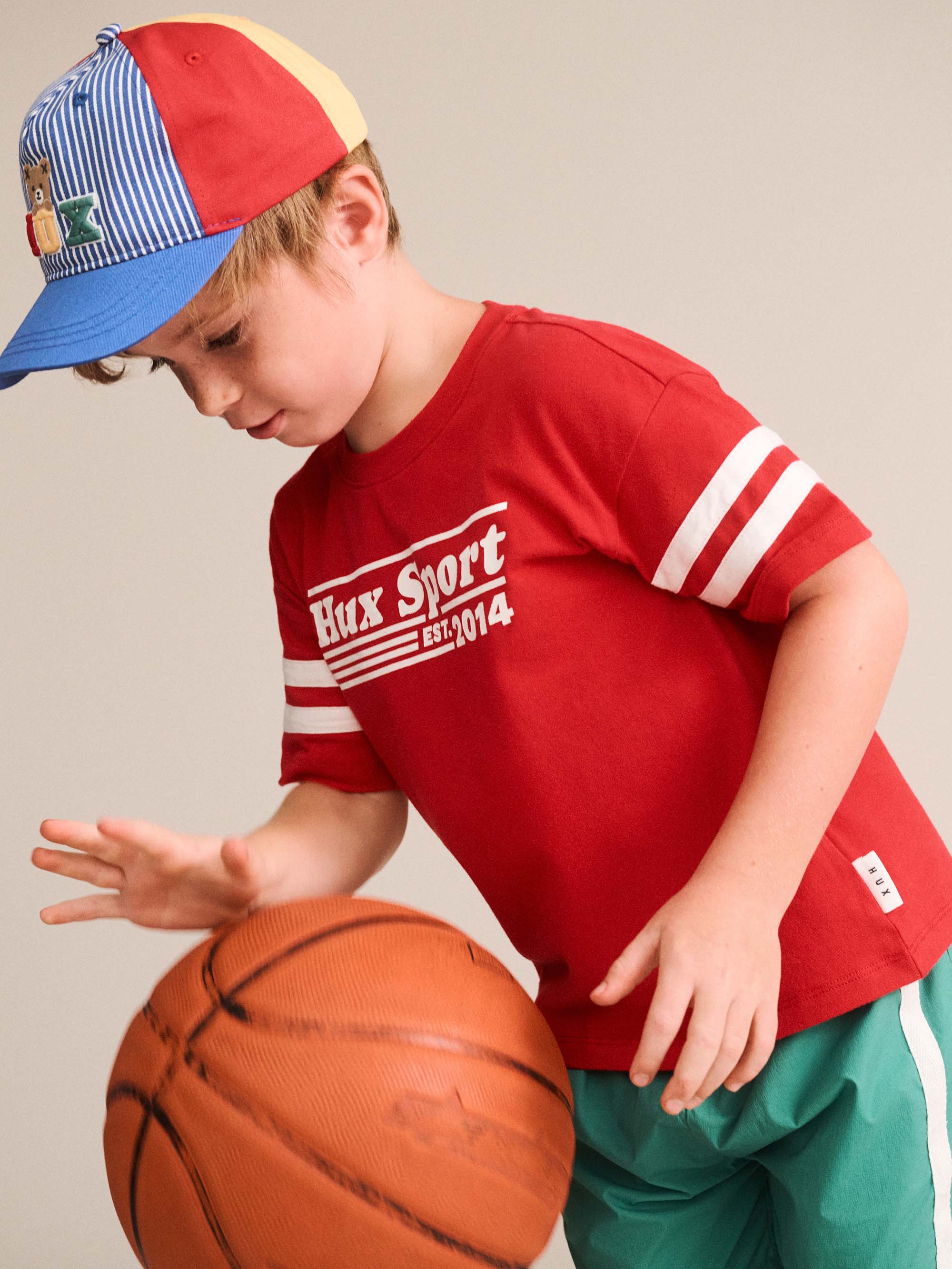 Hux Sport Sporty Stripe Tee T-SHIRT Huxbaby Shopify