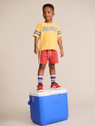 Hux Sport Sporty Stripe Tee T-SHIRT Huxbaby Shopify