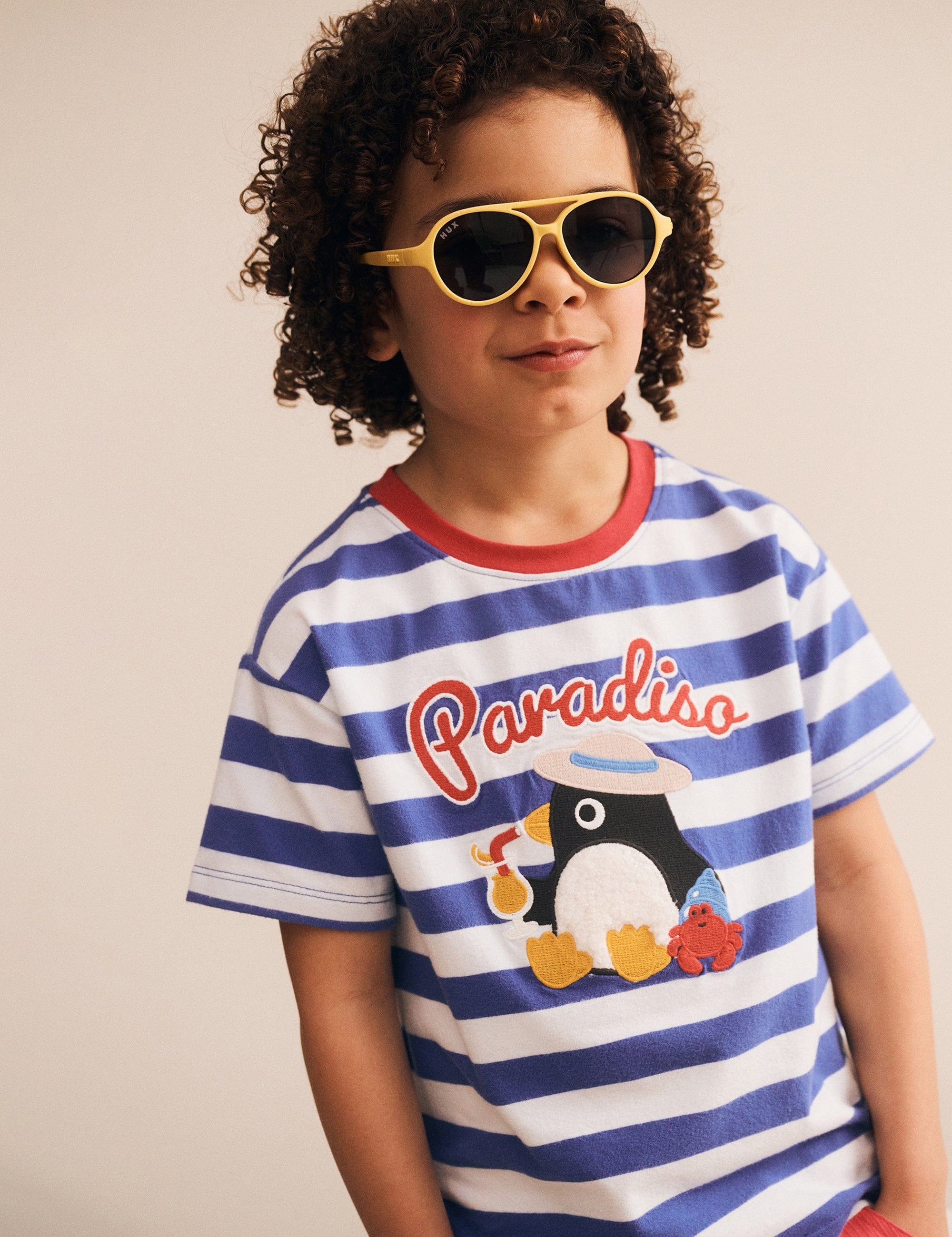 Paradiso Percy Stripe Tee T-SHIRT Huxbaby