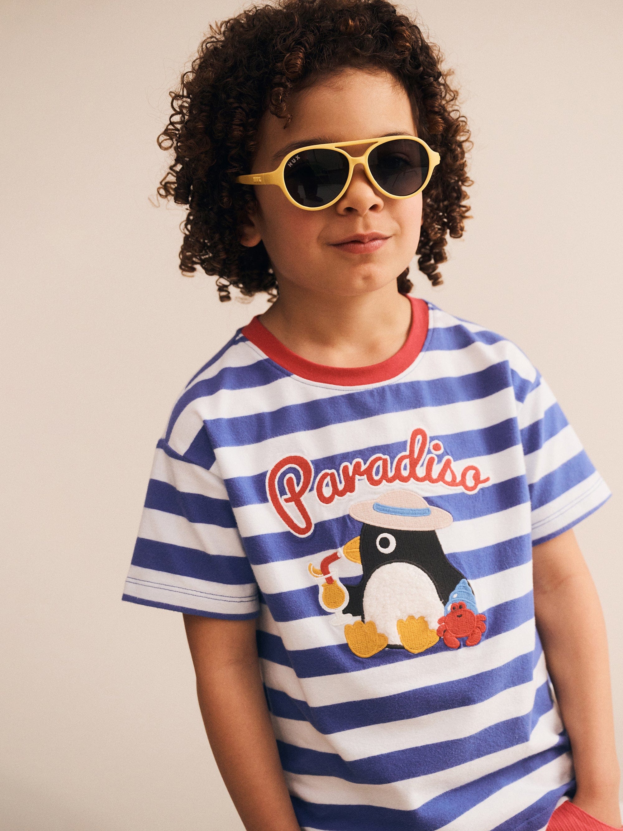 Paradiso Percy Stripe Tee T-SHIRT Huxbaby