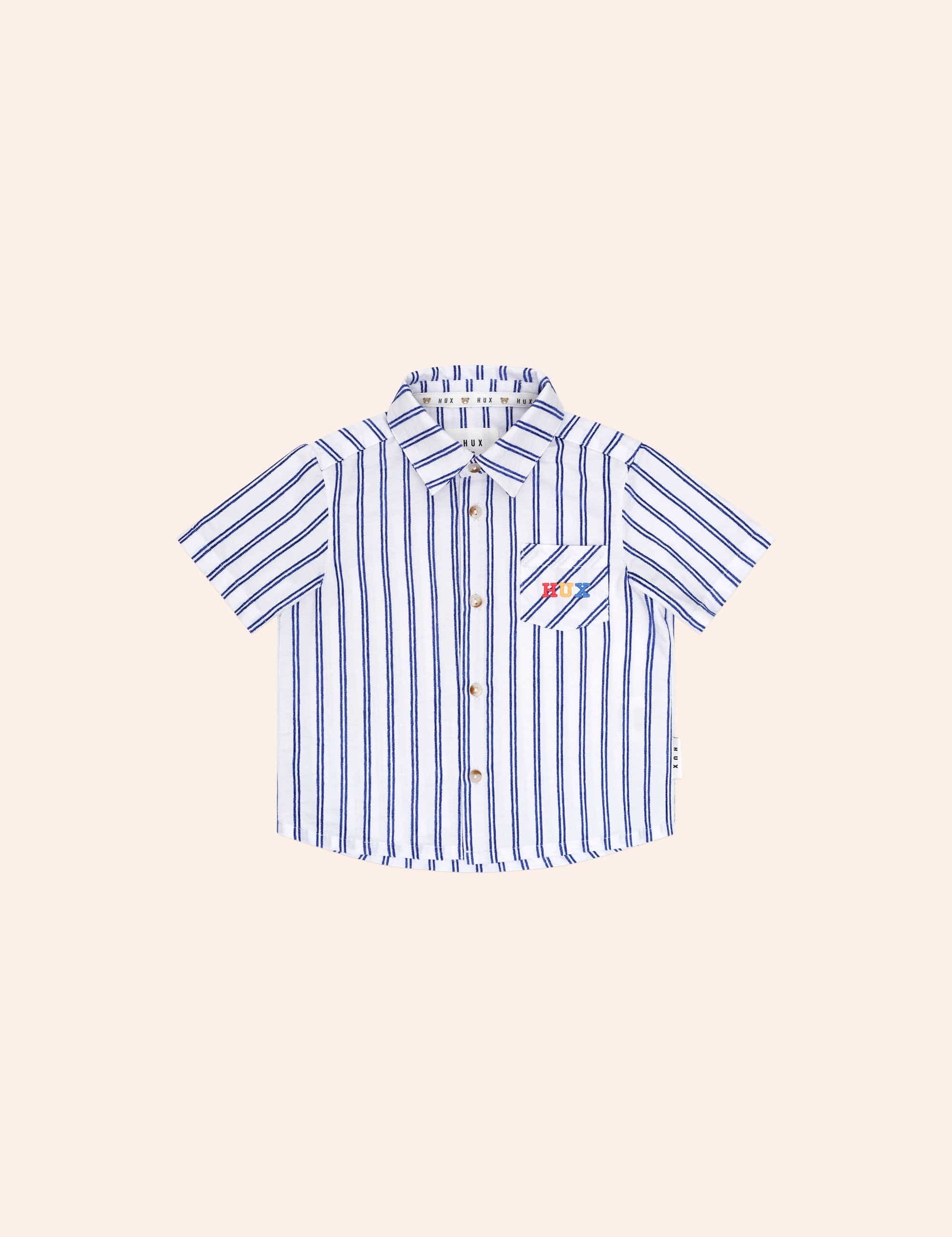 Ocean Stripe Shirt T-SHIRT Huxbaby