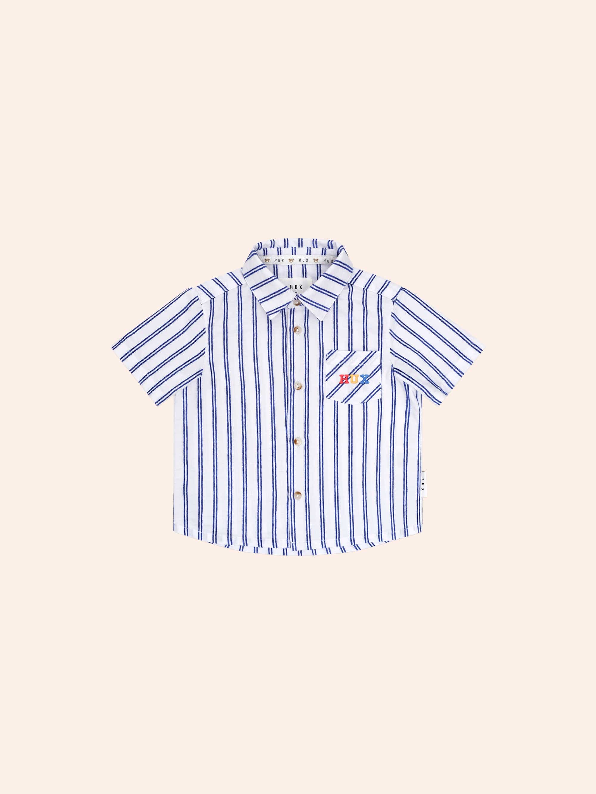 Ocean Stripe Shirt T-SHIRT Huxbaby