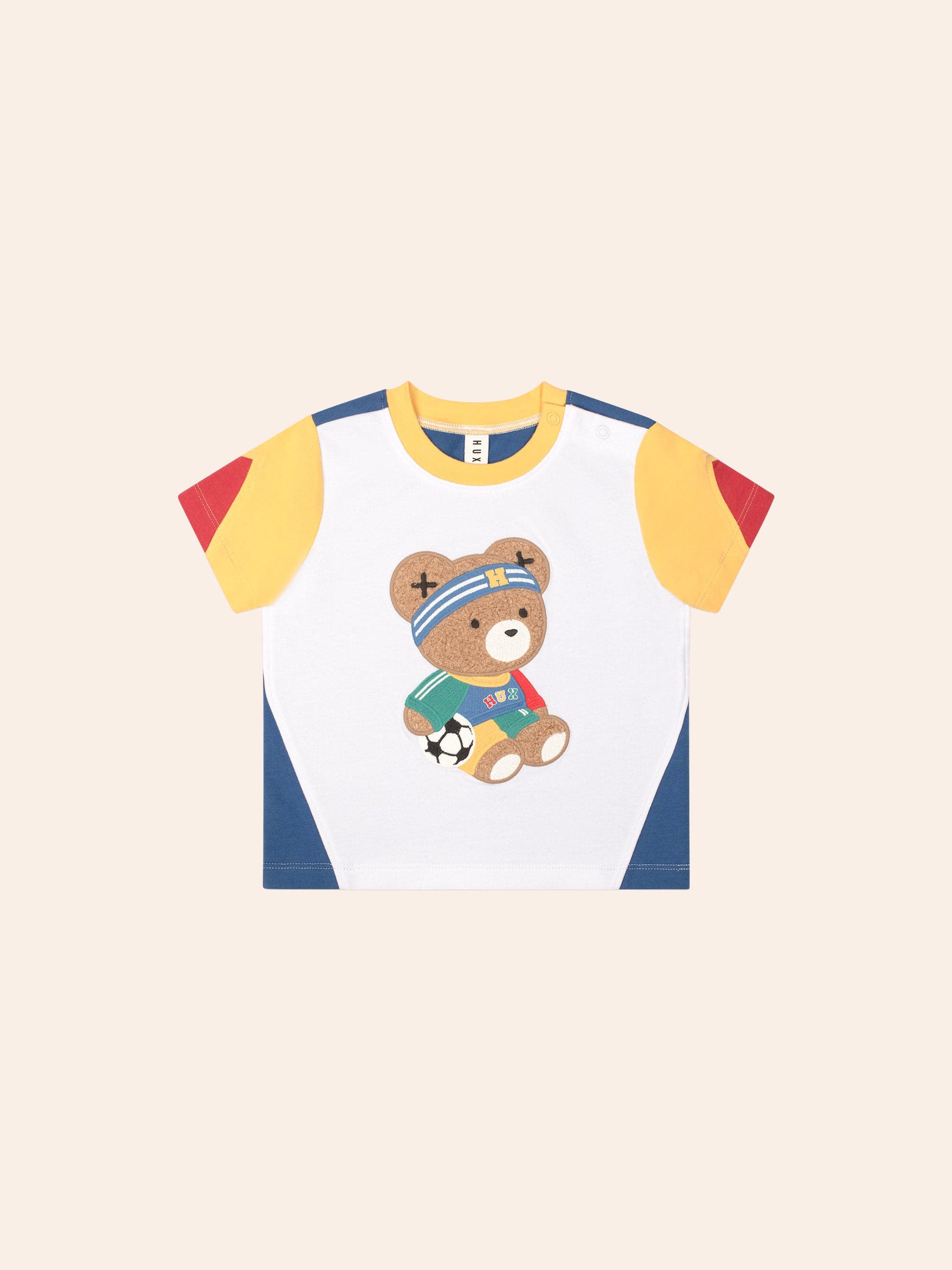 Hux Soccer Star Spliced T-Shirt T-SHIRT Huxbaby