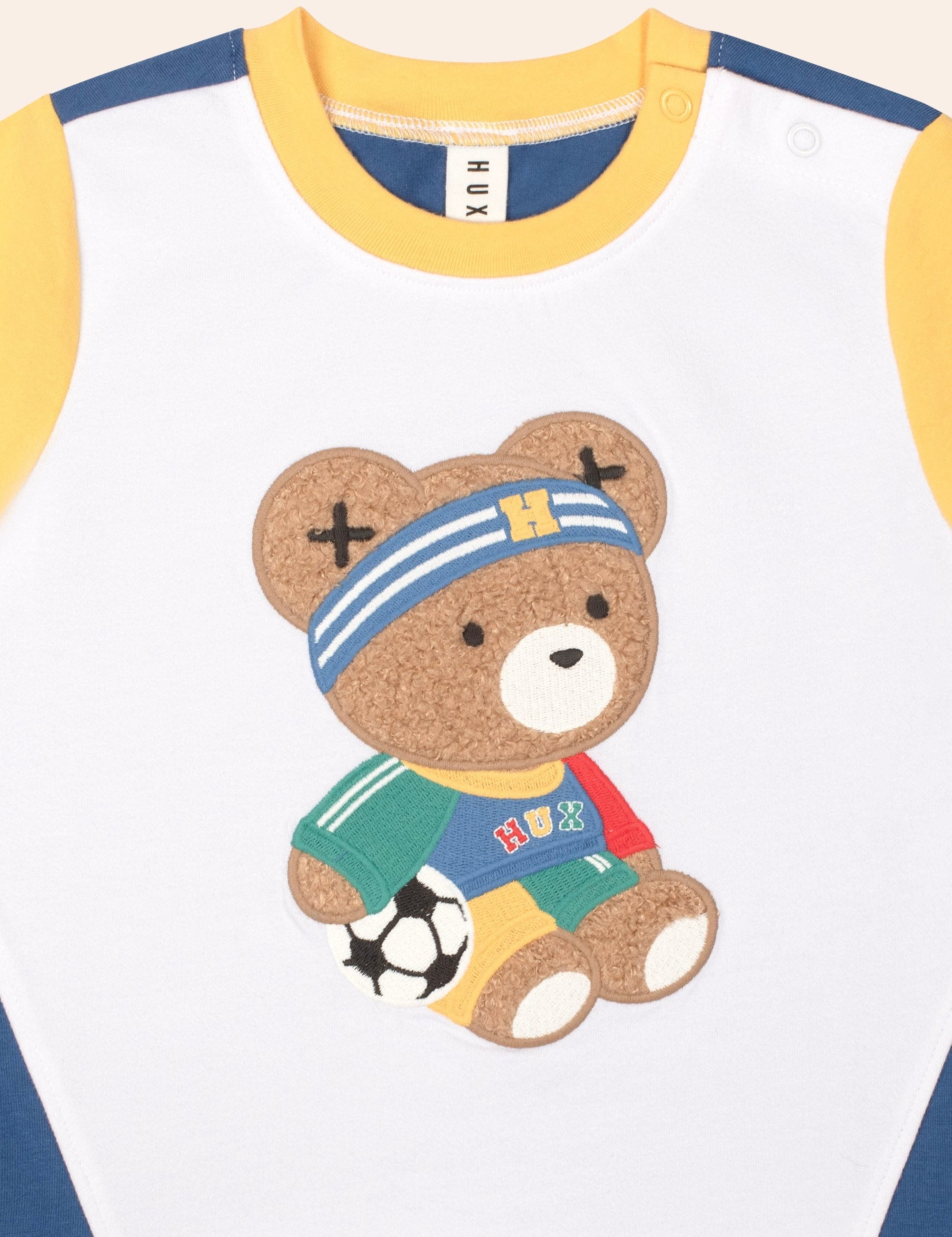 Hux Soccer Star Spliced T-Shirt T-SHIRT Huxbaby