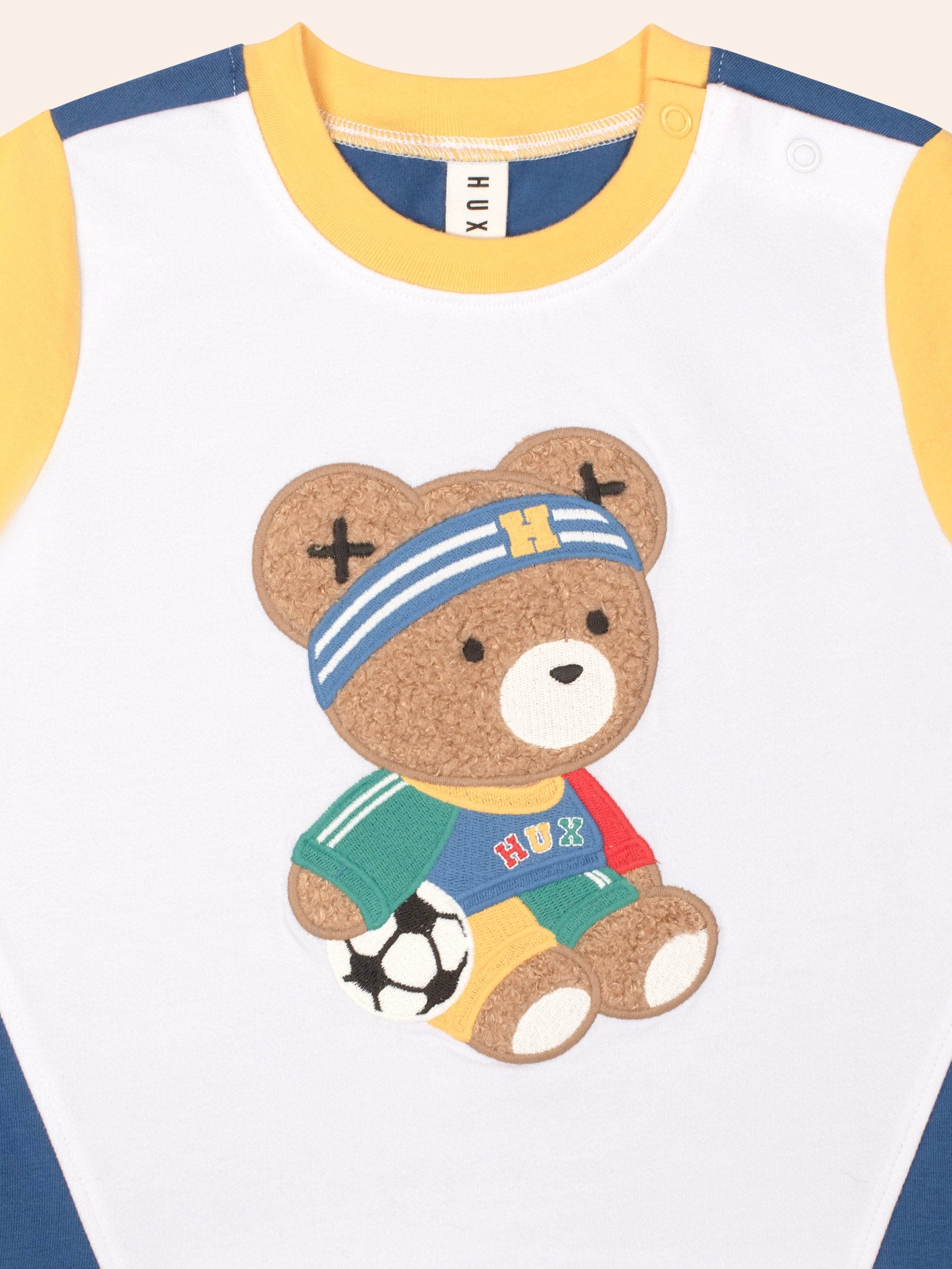 Hux Soccer Star Spliced T-Shirt T-SHIRT Huxbaby