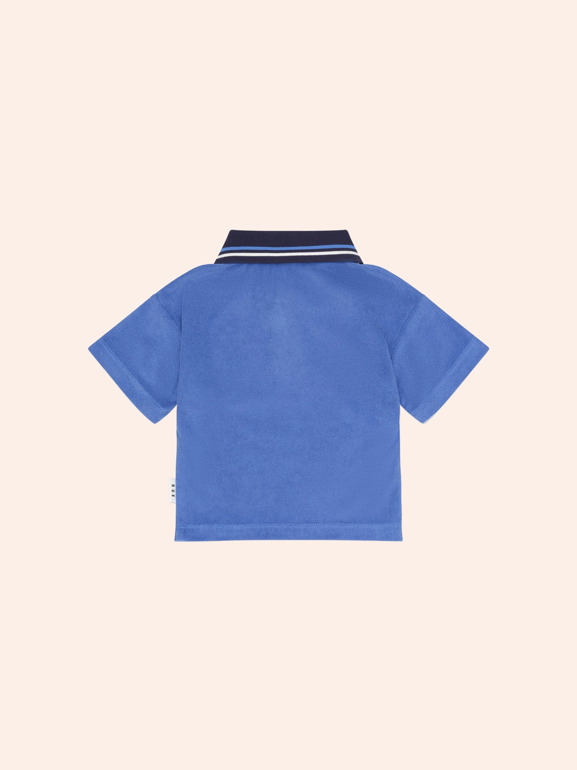 Hux Towelling Polo T-SHIRT Huxbaby