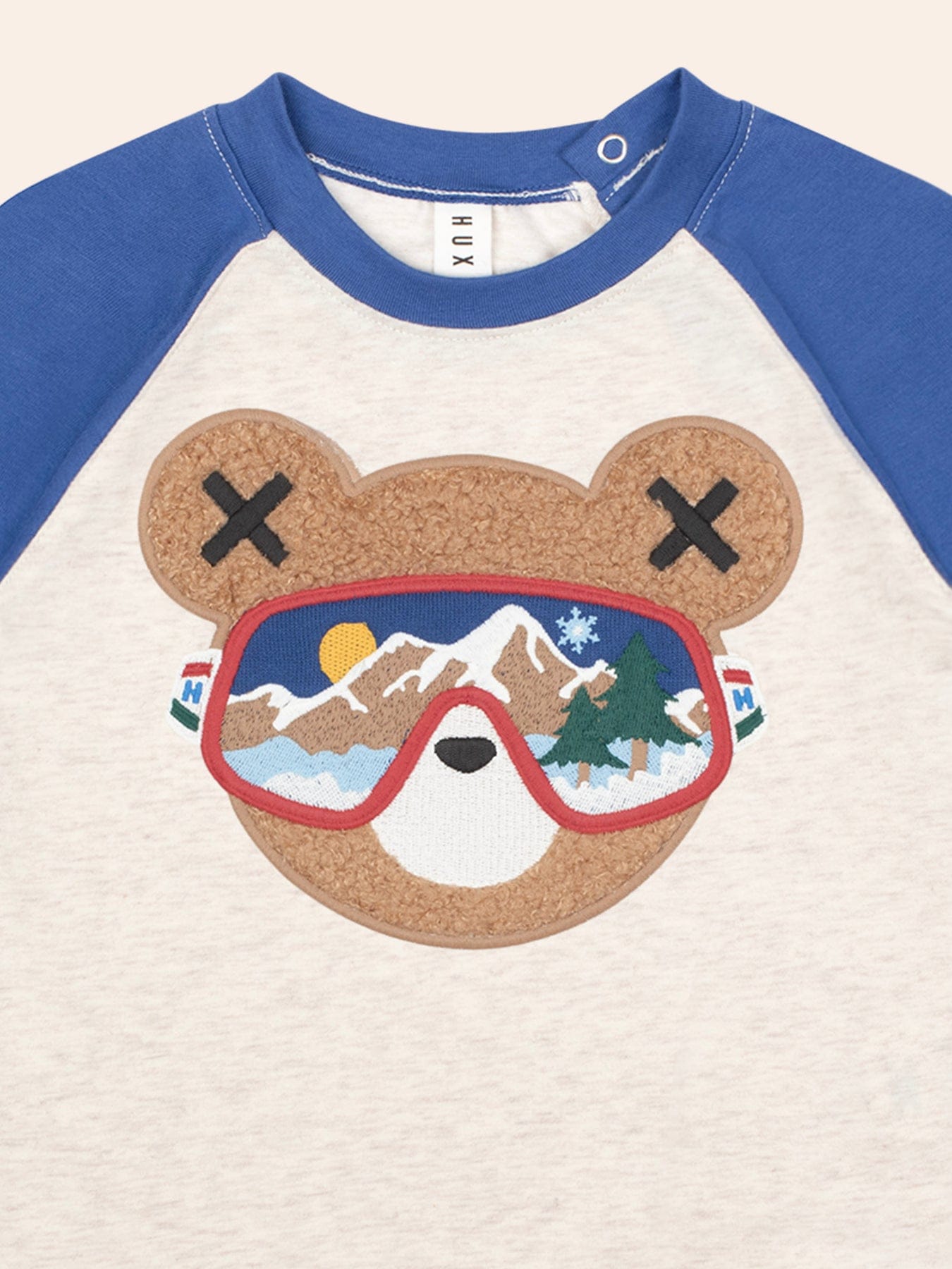 Ski Hux Raglan L/Slv Top TOP LS Huxbaby Shopify