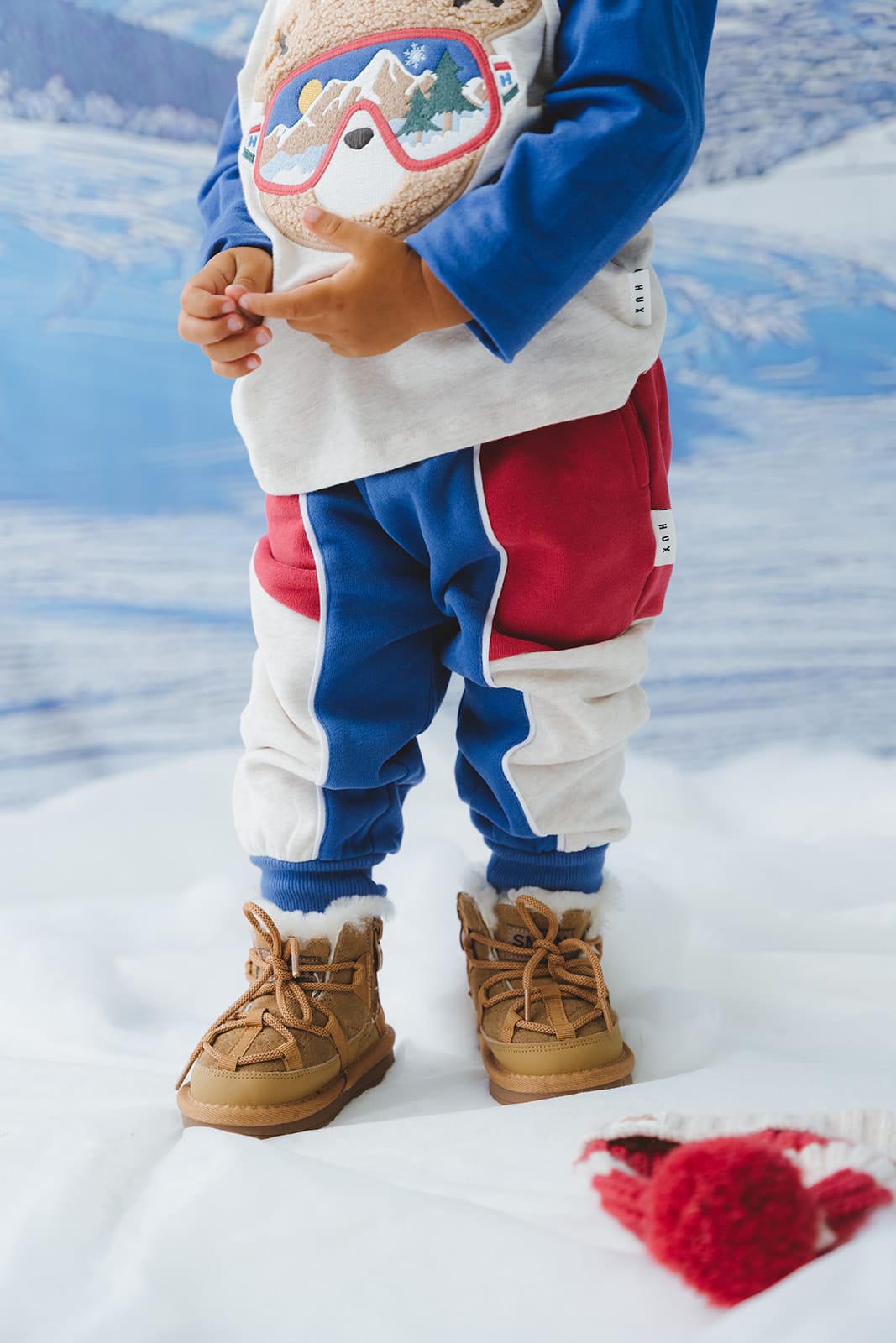 Colour Block Spliced Pant PANT Huxbaby Shopify