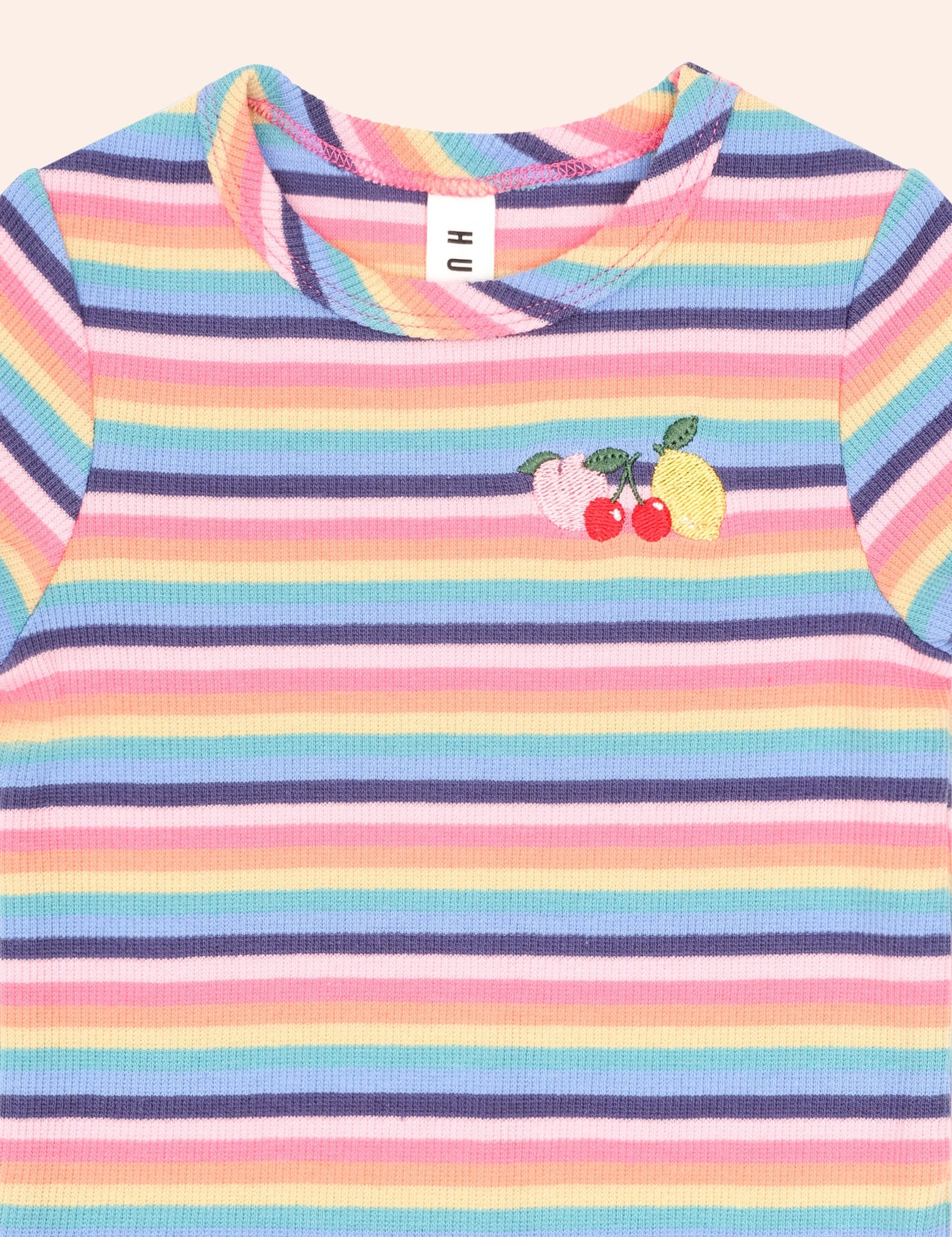 Tutti Frutti Rib Tee T-SHIRT Huxbaby
