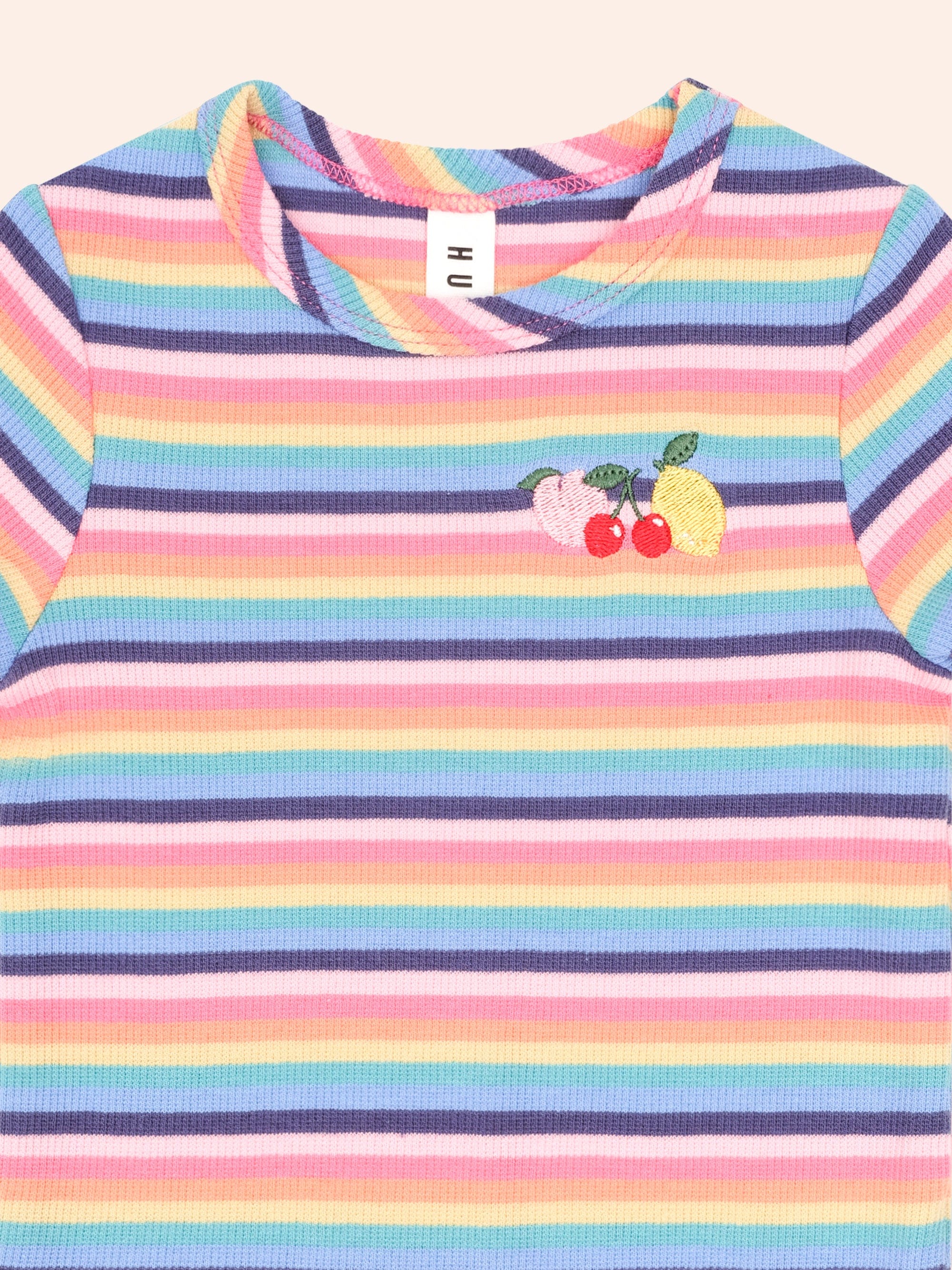 Tutti Frutti Rib Tee T-SHIRT Huxbaby