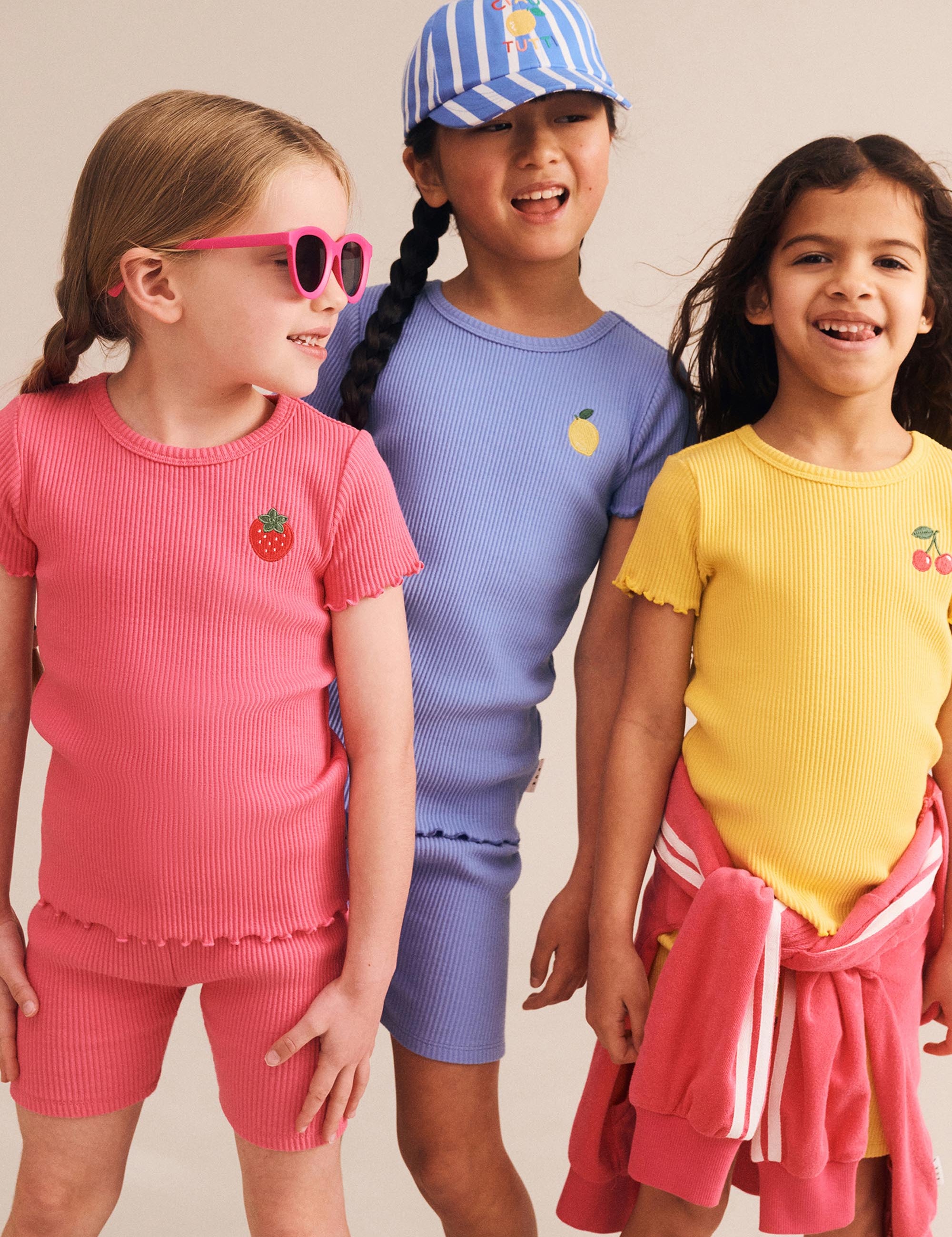 Seaside Rib Lemon Tee T-SHIRT Huxbaby