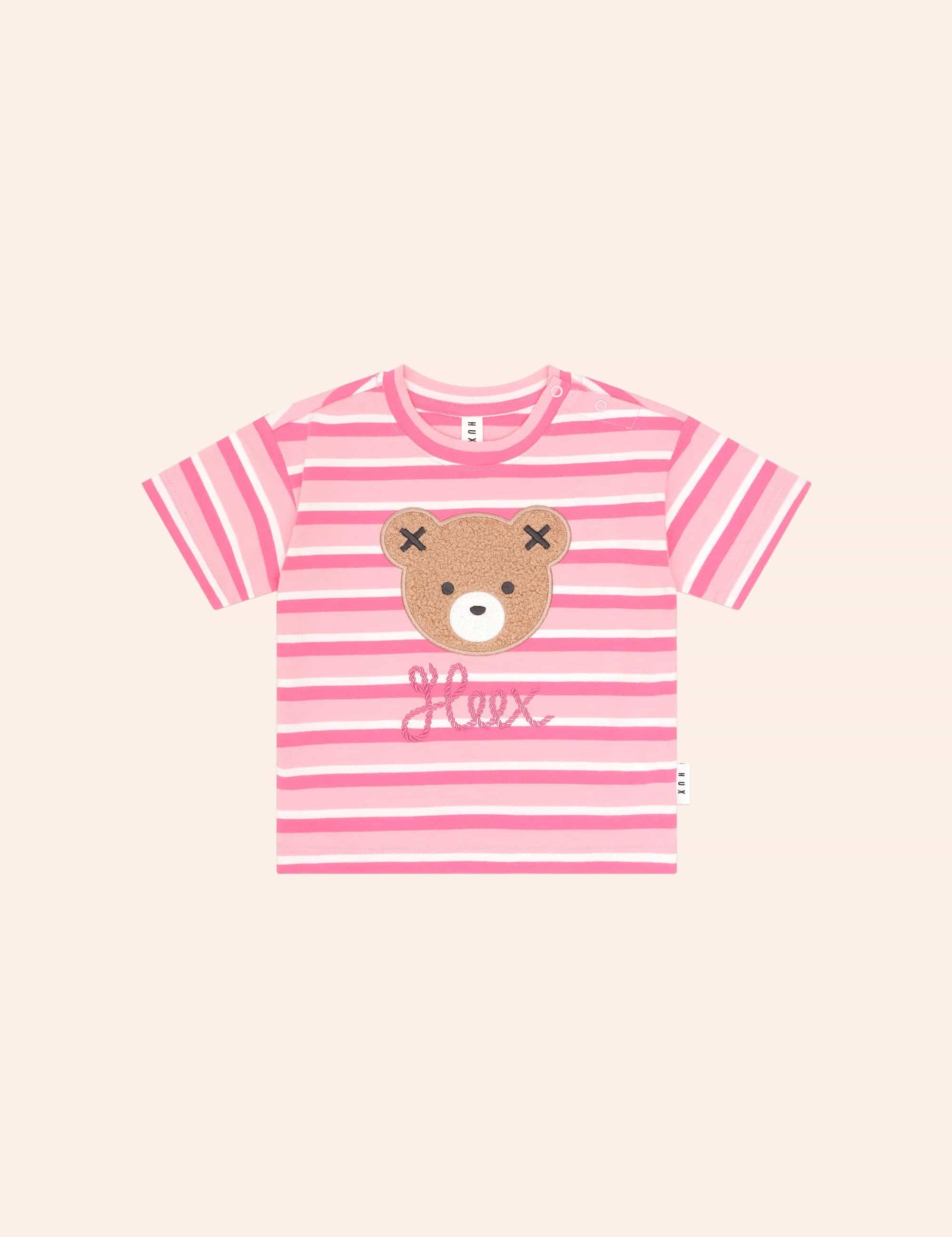 Huxette Stripe Tee T-SHIRT Huxbaby