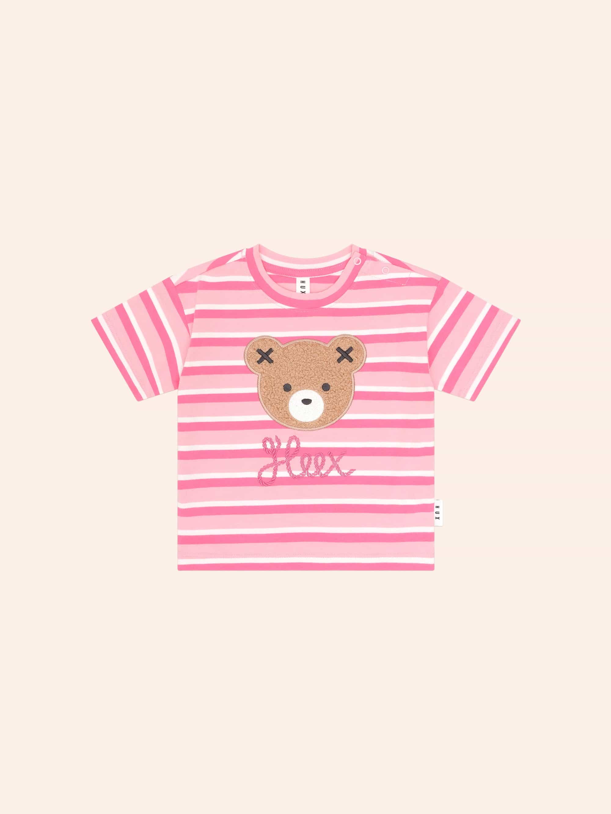 Huxette Stripe Tee T-SHIRT Huxbaby