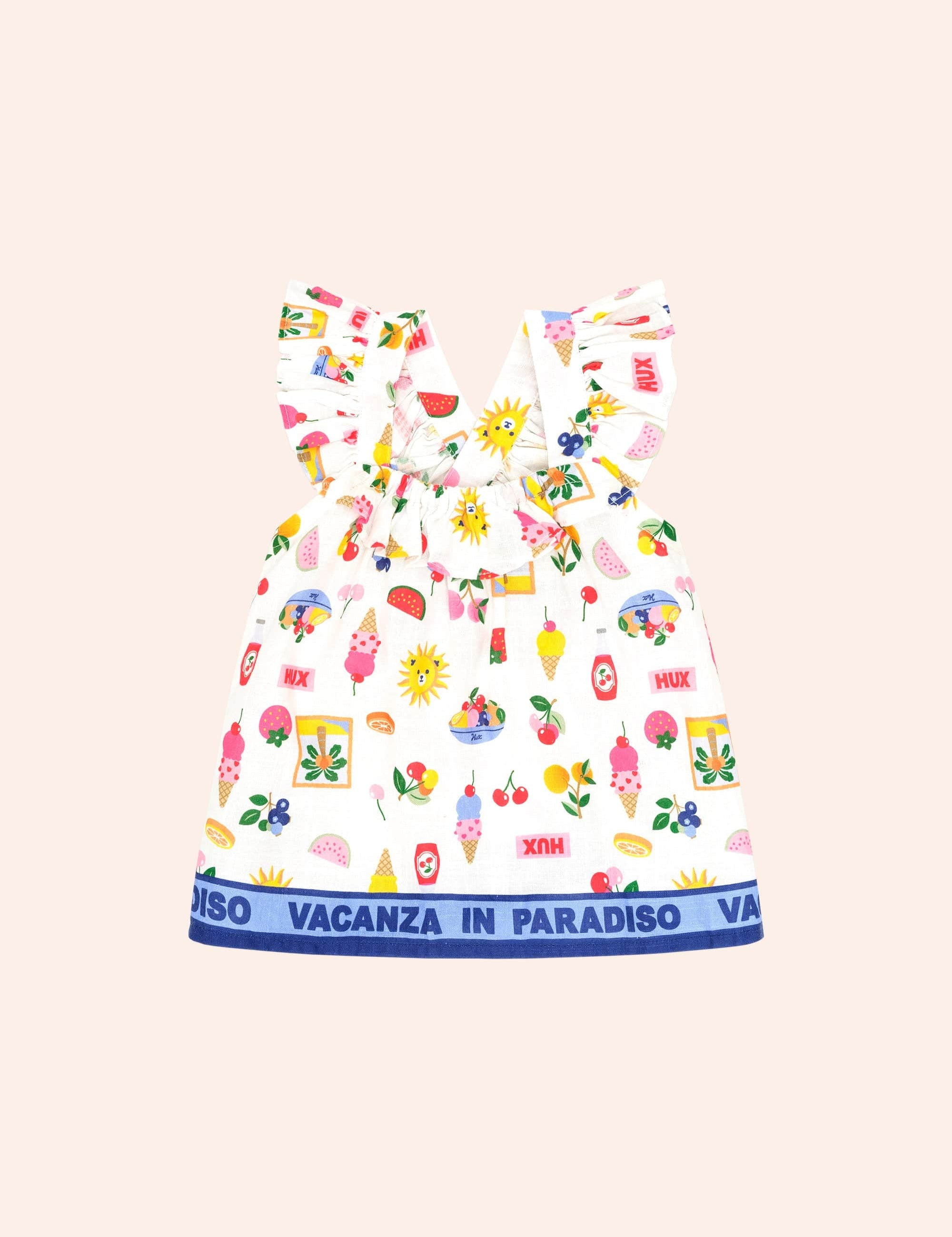 Paradiso Frill Top T-SHIRT Huxbaby