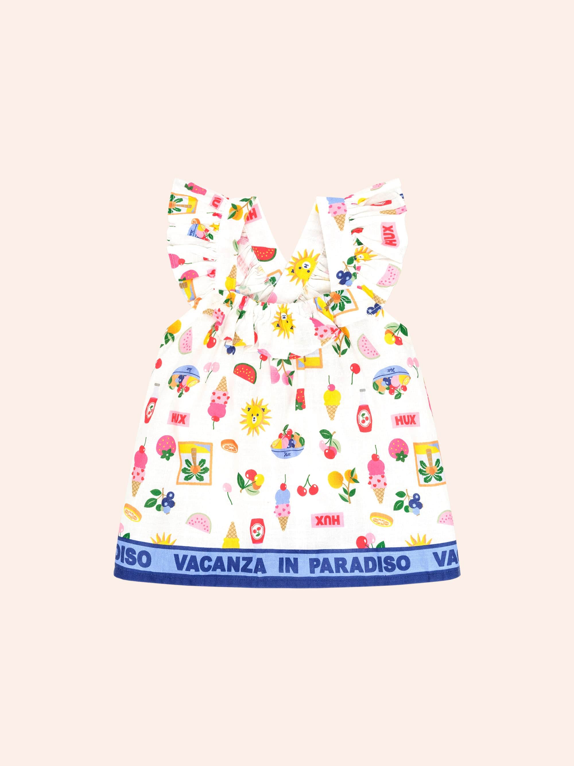 Paradiso Frill Top T-SHIRT Huxbaby